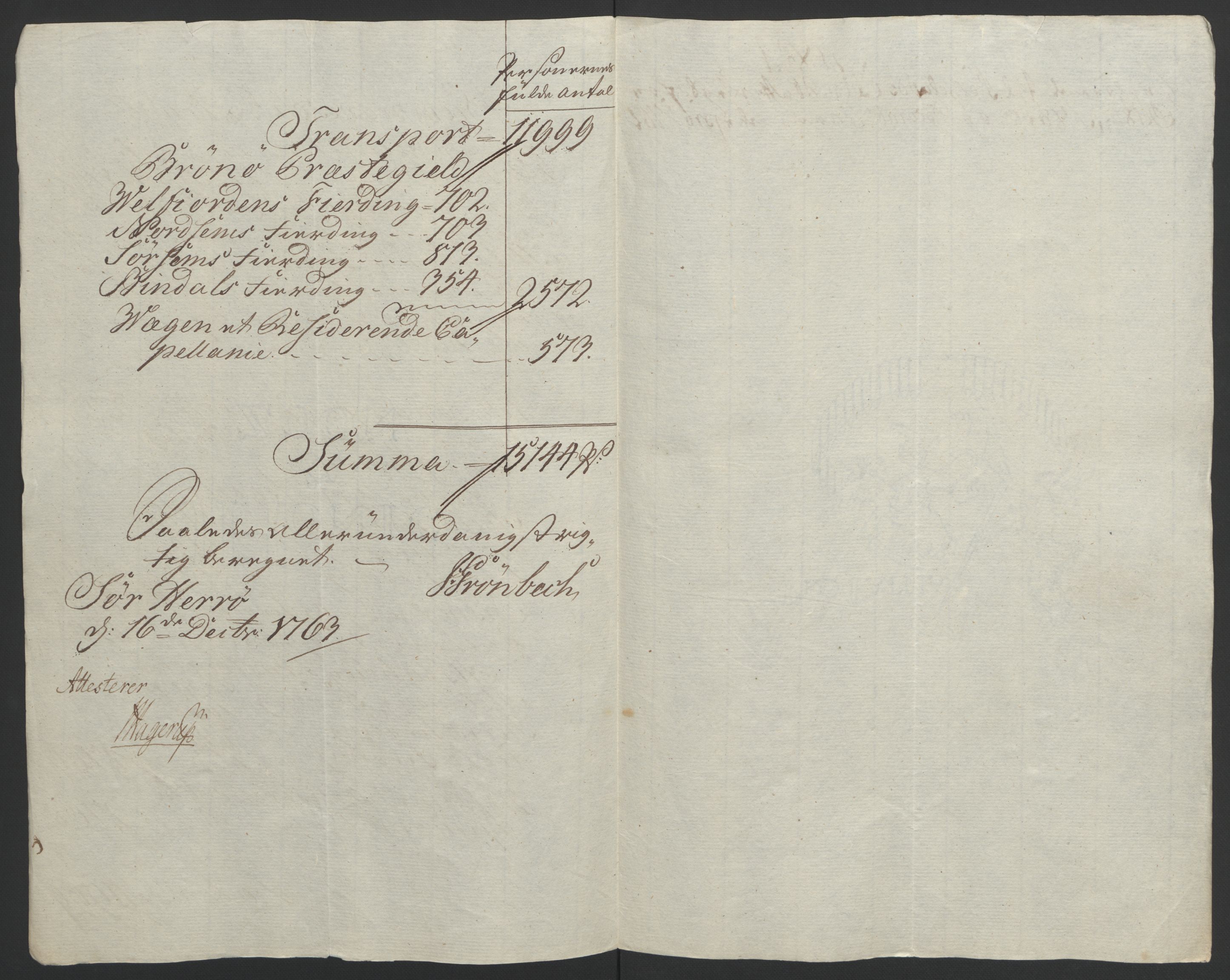 Rentekammeret inntil 1814, Reviderte regnskaper, Fogderegnskap, RA/EA-4092/R65/L4573: Ekstraskatten Helgeland, 1762-1772, p. 11