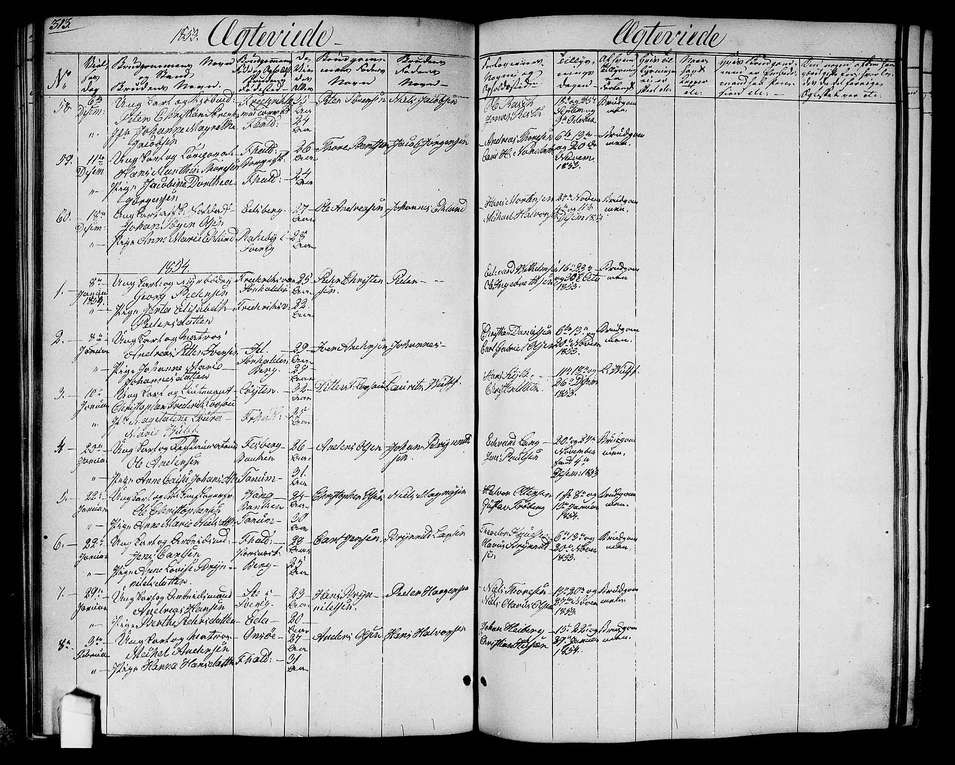 Halden prestekontor Kirkebøker, SAO/A-10909/G/Ga/L0004: Parish register (copy) no. 4, 1845-1854, p. 313