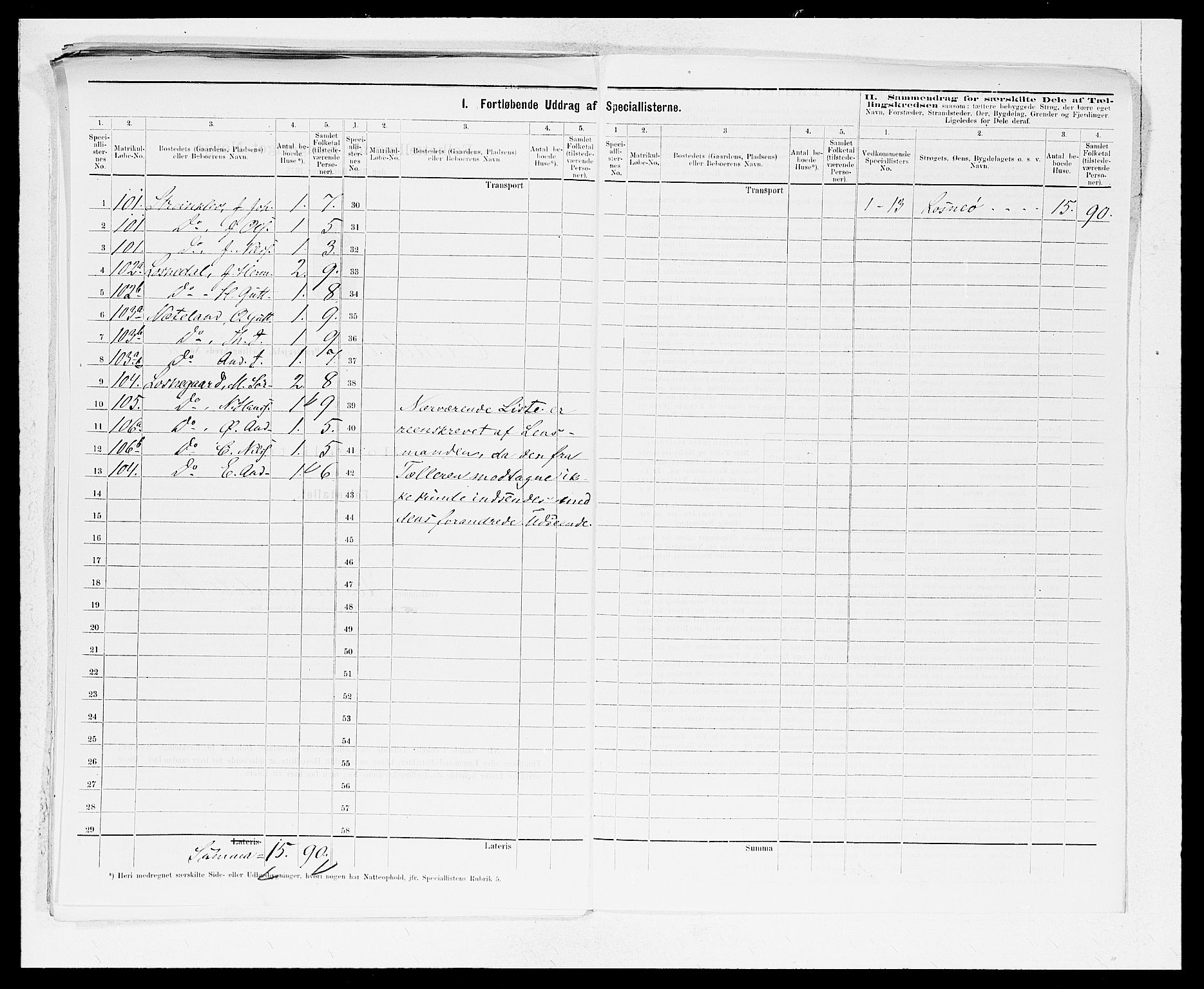 SAB, 1875 census for 1411P Eivindvik, 1875, p. 21