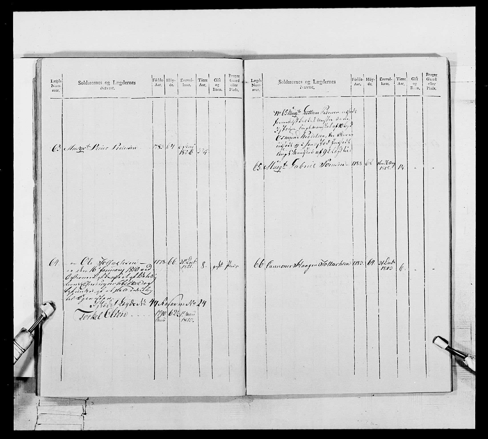 Generalitets- og kommissariatskollegiet, Det kongelige norske kommissariatskollegium, AV/RA-EA-5420/E/Eh/L0111: Vesterlenske nasjonale infanteriregiment, 1810, p. 24