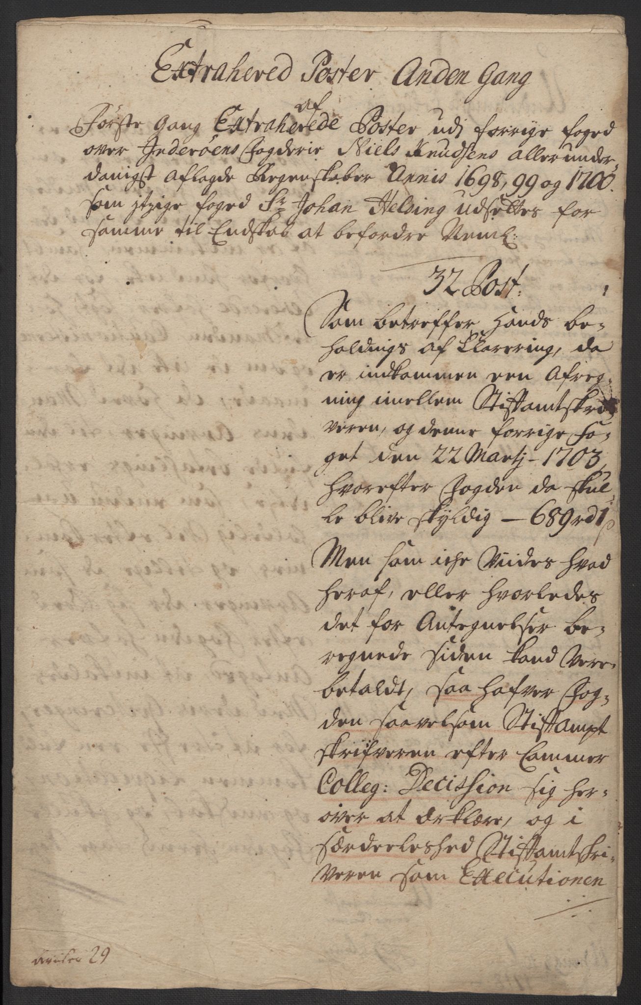 Rentekammeret inntil 1814, Reviderte regnskaper, Fogderegnskap, RA/EA-4092/R63/L4311: Fogderegnskap Inderøy, 1700, p. 317