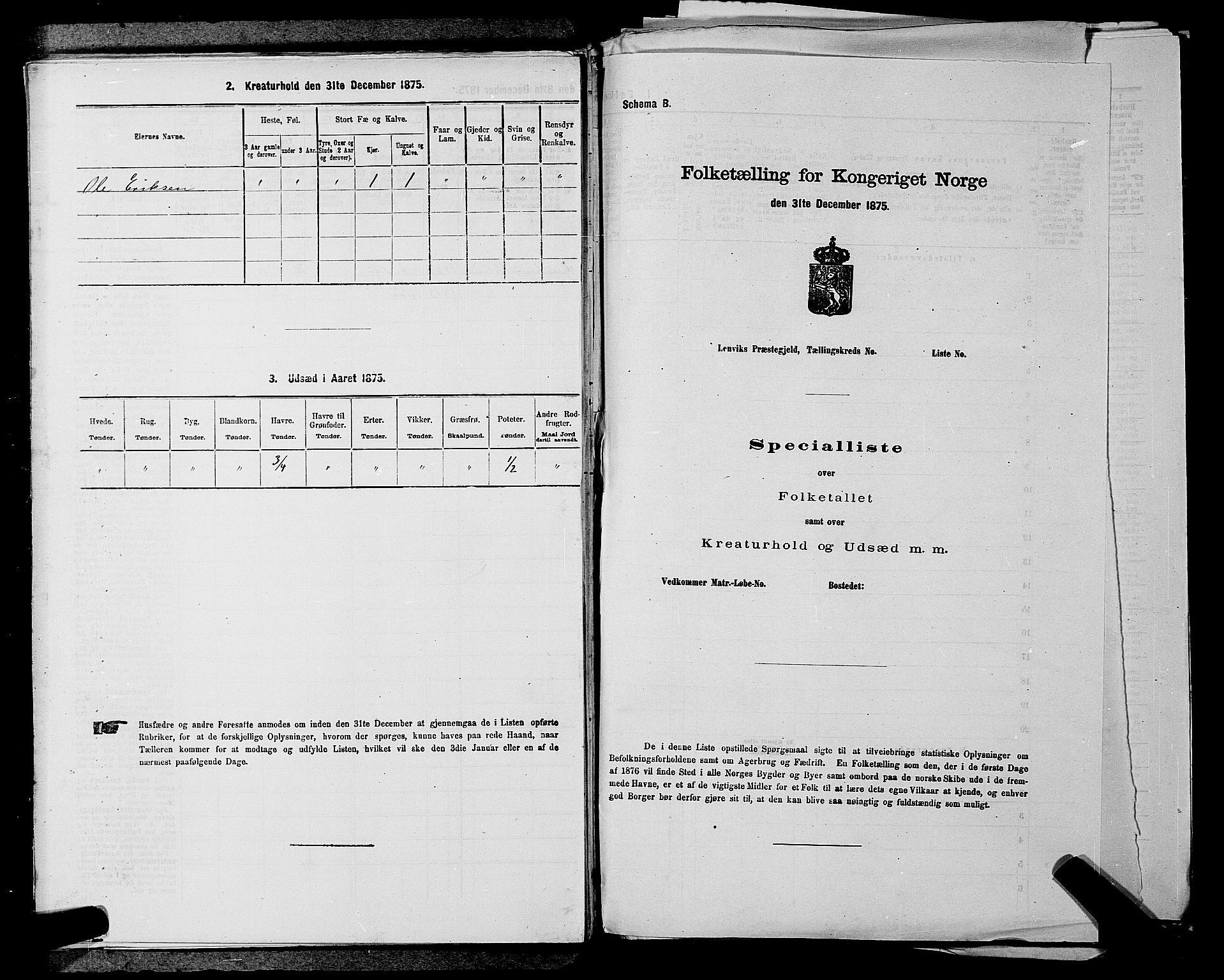 SAKO, 1875 census for 0719P Andebu, 1875, p. 453