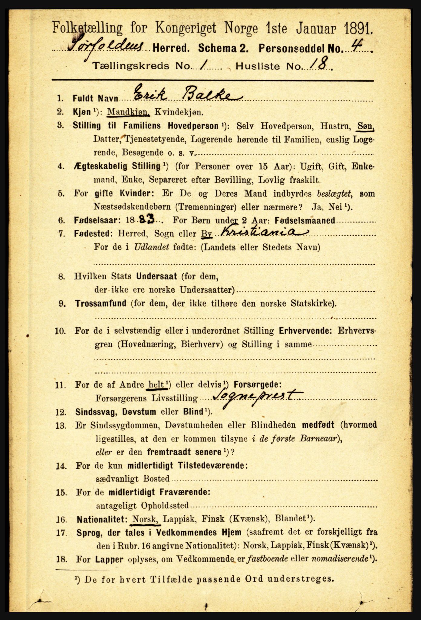 RA, 1891 census for 1845 Sørfold, 1891, p. 160