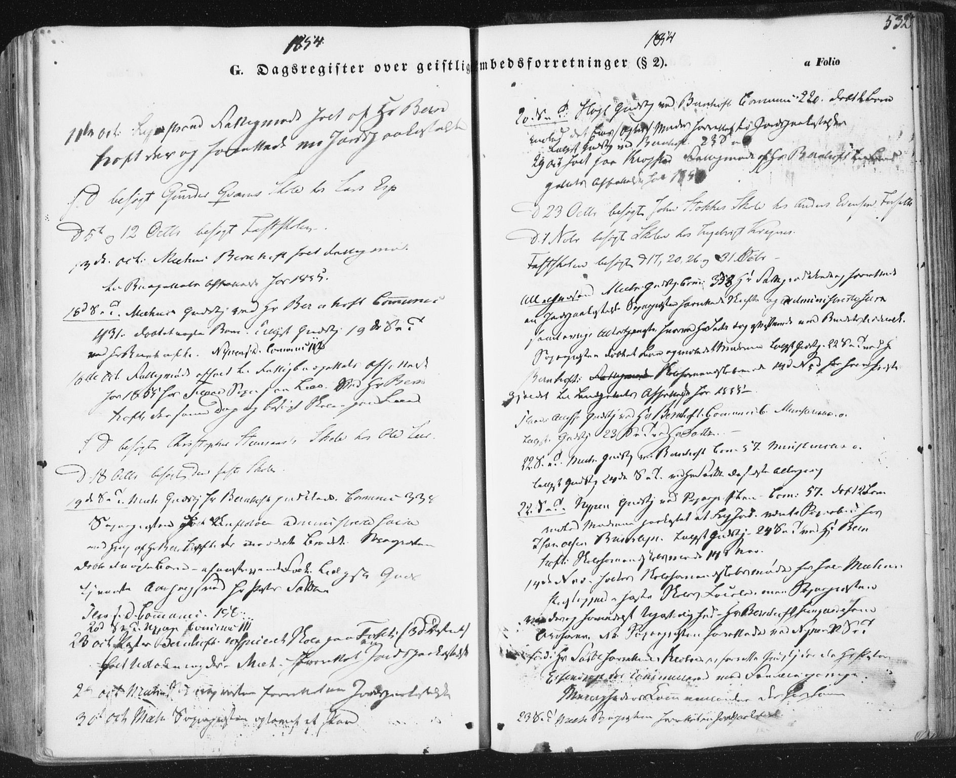 Ministerialprotokoller, klokkerbøker og fødselsregistre - Sør-Trøndelag, SAT/A-1456/691/L1076: Parish register (official) no. 691A08, 1852-1861, p. 532