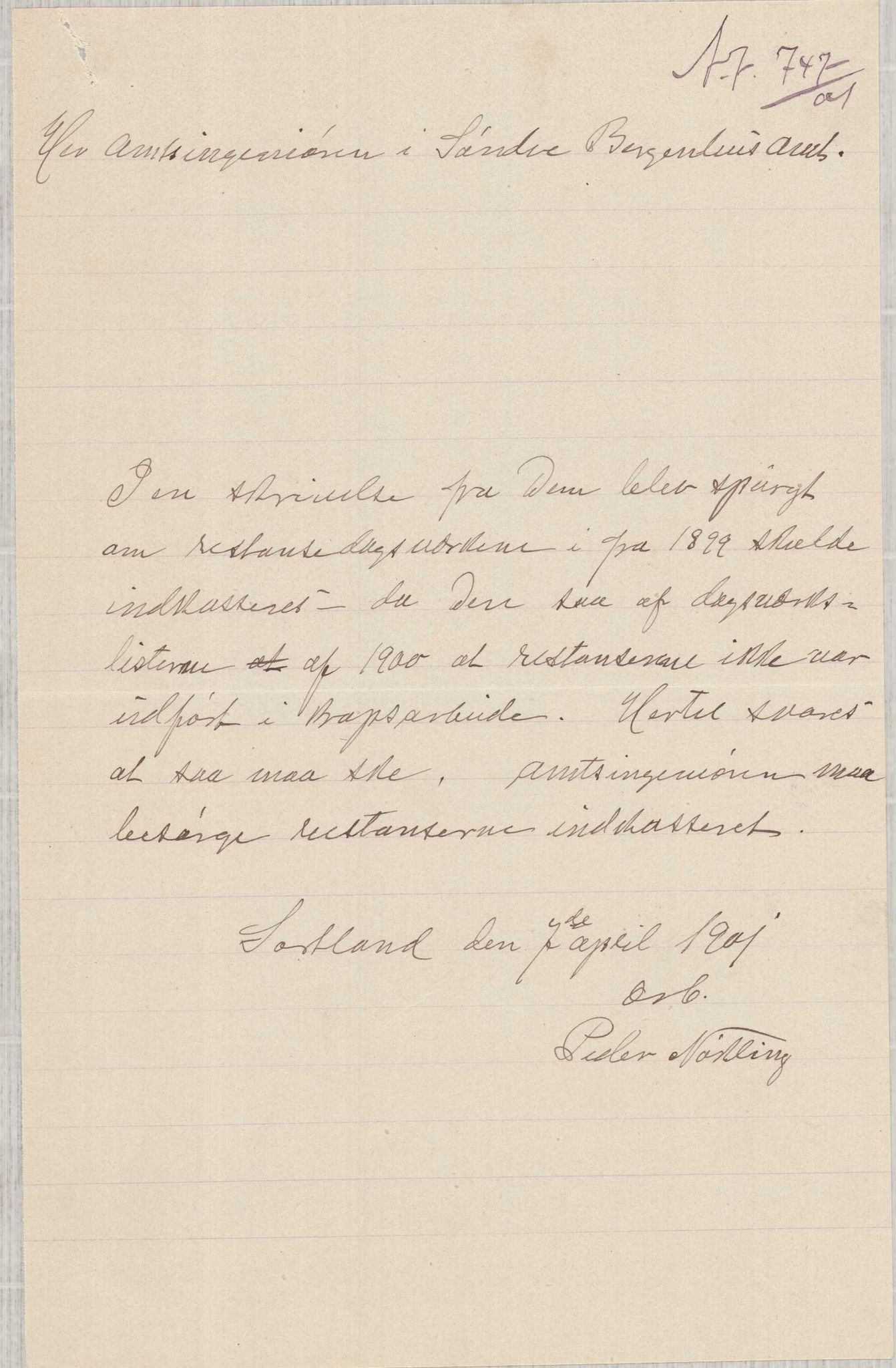 Finnaas kommune. Formannskapet, IKAH/1218a-021/E/Ea/L0002/0001: Rekneskap for veganlegg / Rekneskap for veganlegget Urangsvåg - Mælandsvåg, 1898-1900, p. 192