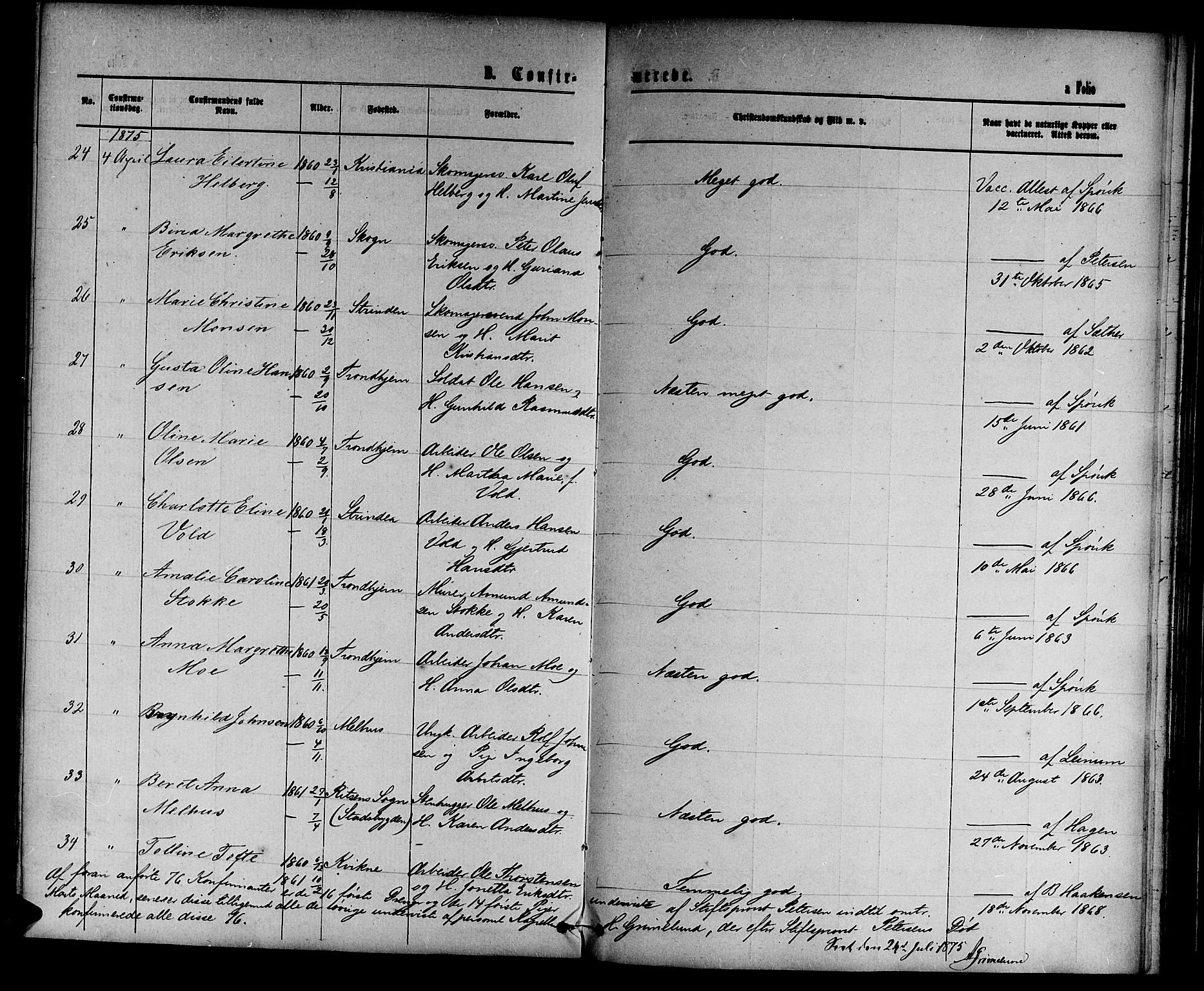 Ministerialprotokoller, klokkerbøker og fødselsregistre - Sør-Trøndelag, AV/SAT-A-1456/601/L0087: Parish register (copy) no. 601C05, 1864-1881, p. 209h