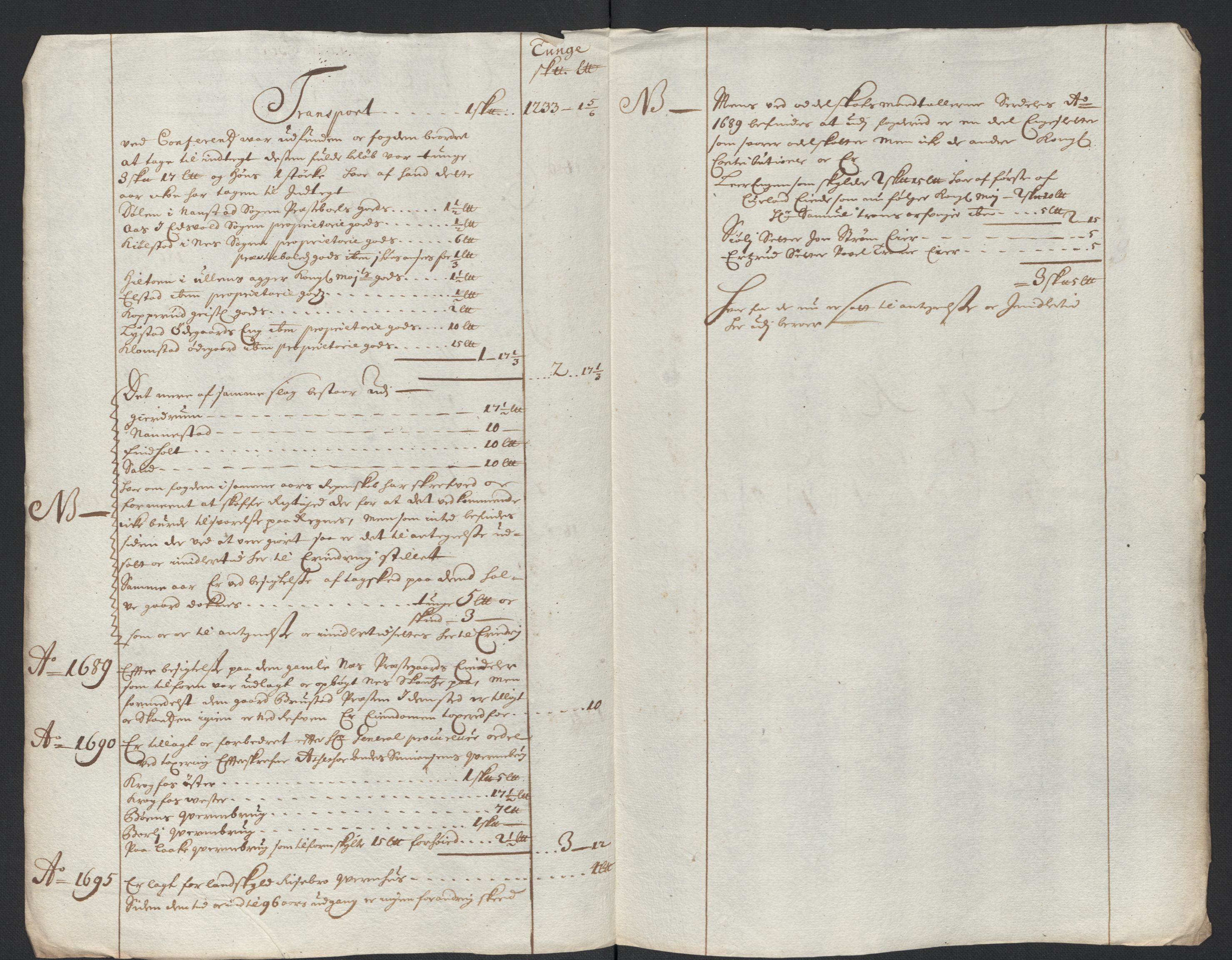 Rentekammeret inntil 1814, Reviderte regnskaper, Fogderegnskap, AV/RA-EA-4092/R12/L0708: Fogderegnskap Øvre Romerike, 1696, p. 210