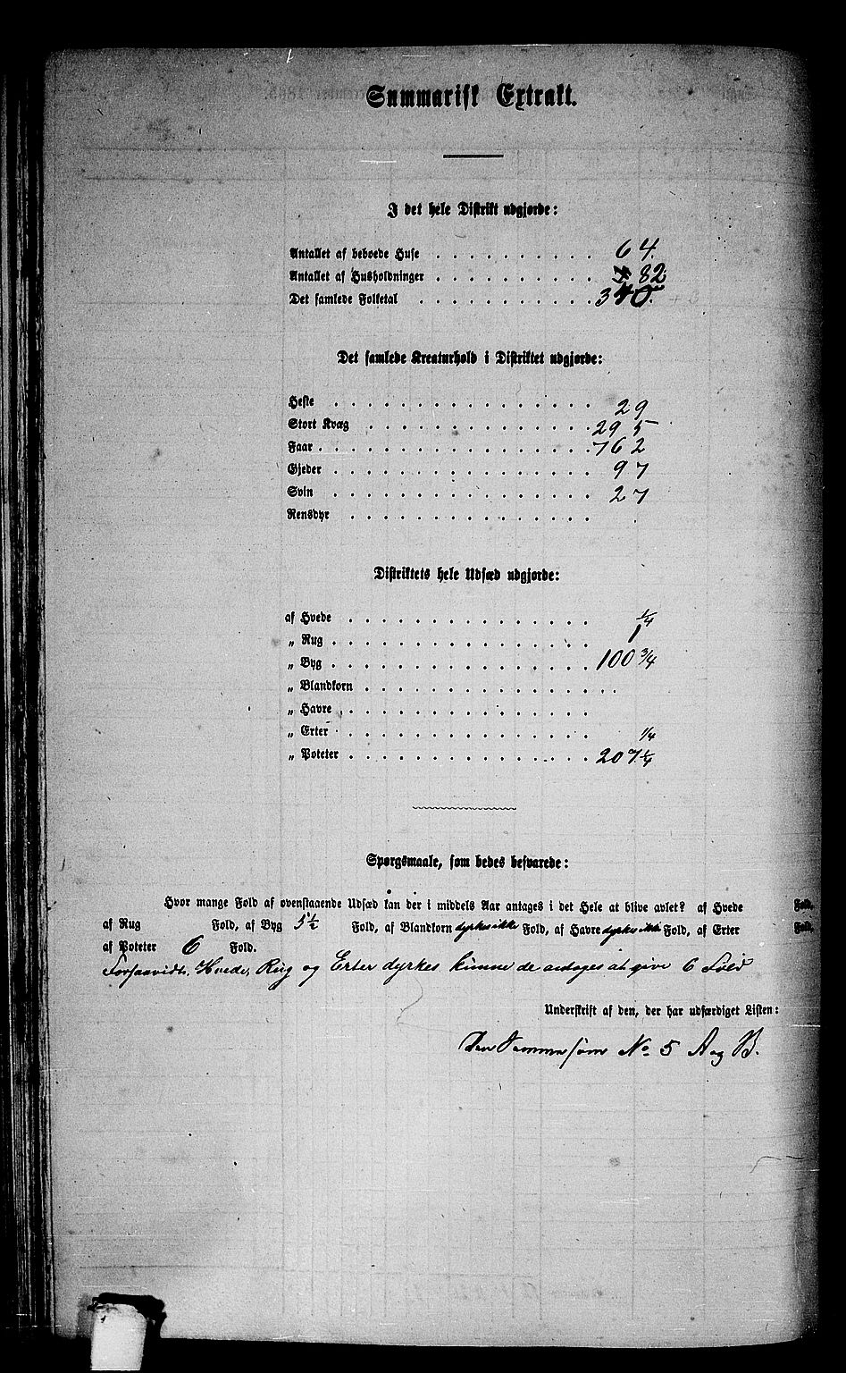 RA, 1865 census for Lærdal, 1865, p. 81