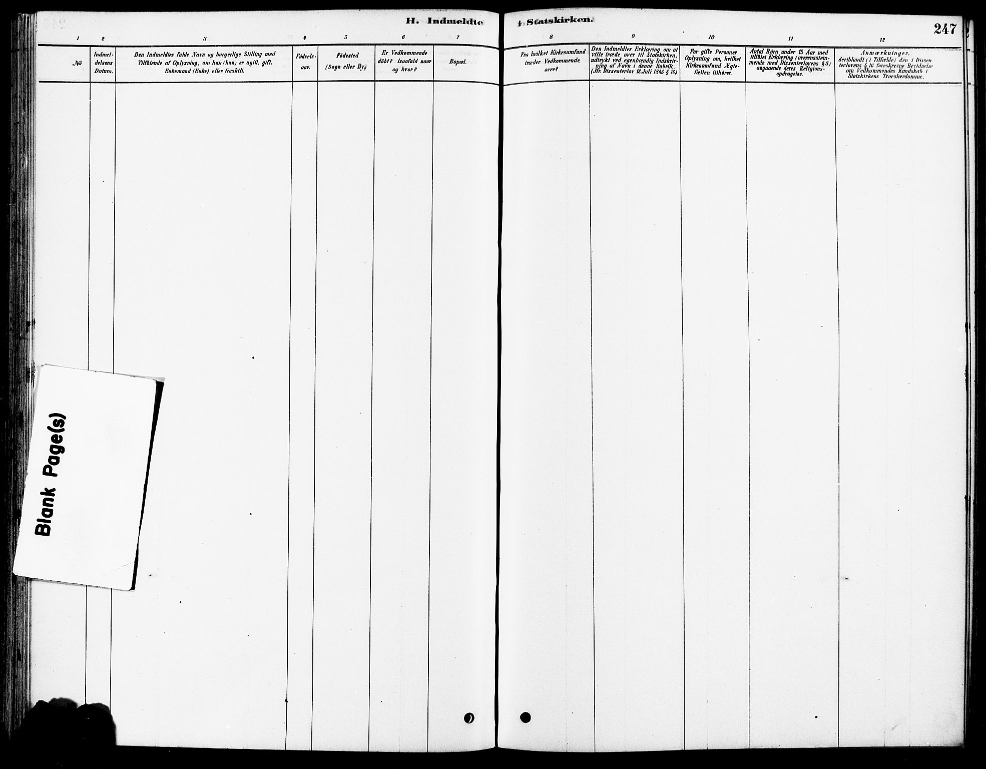 Fet prestekontor Kirkebøker, AV/SAO-A-10370a/F/Fa/L0014: Parish register (official) no. I 14, 1878-1891, p. 247