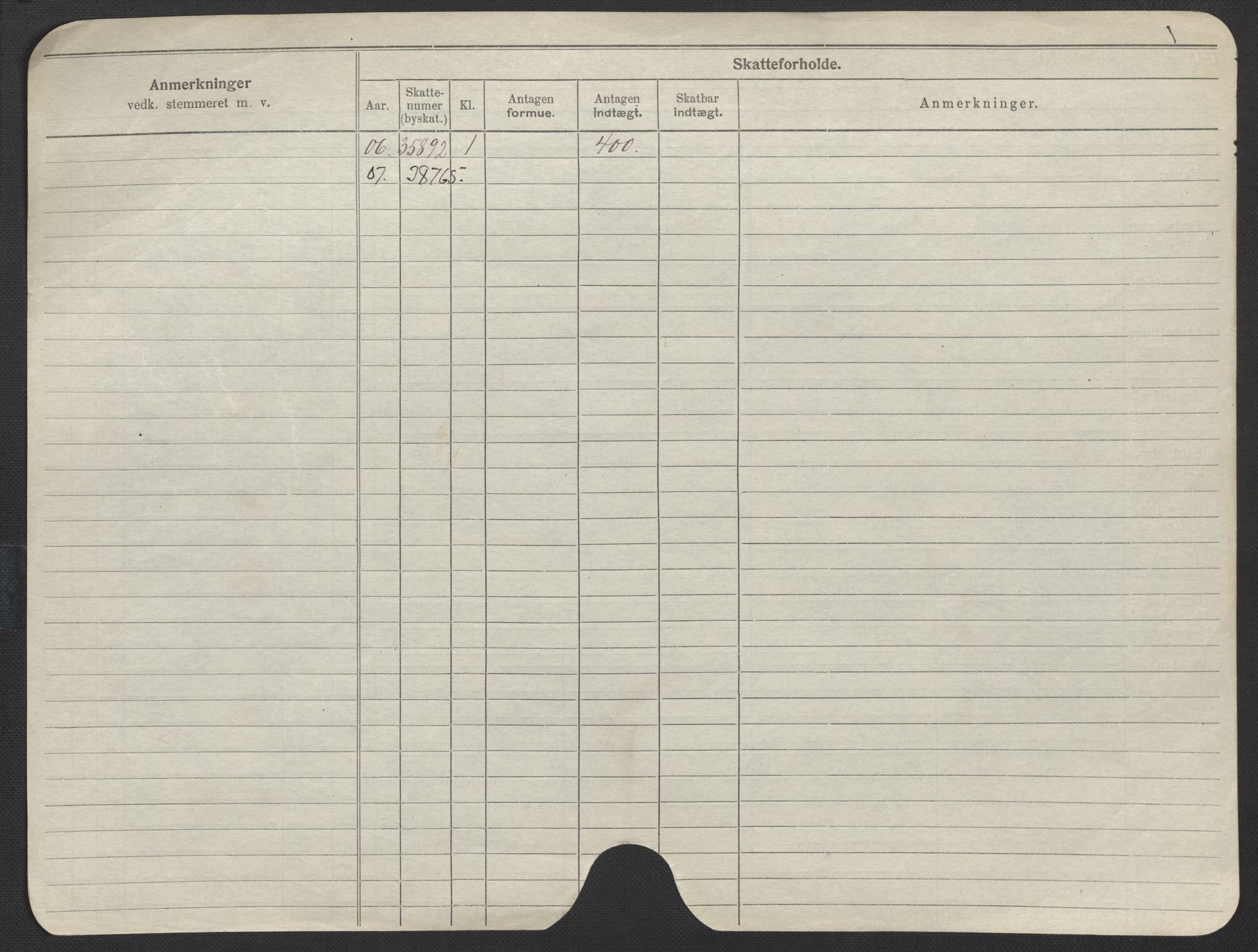 Oslo folkeregister, Registerkort, AV/SAO-A-11715/F/Fa/Fac/L0018: Kvinner, 1906-1914, p. 64b