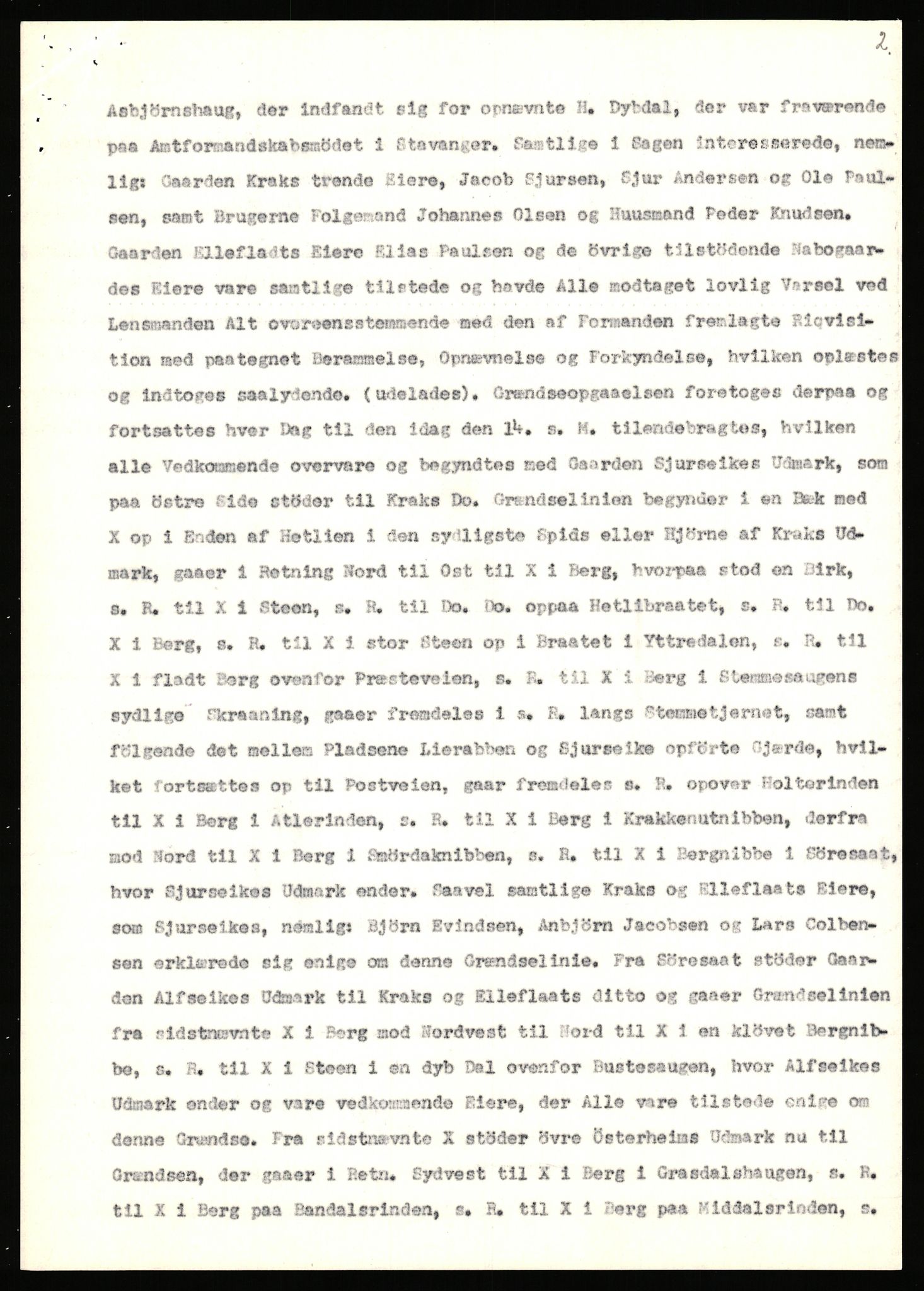 Statsarkivet i Stavanger, SAST/A-101971/03/Y/Yj/L0048: Avskrifter sortert etter gårdsnavn: Kluge - Kristianslyst, 1750-1930, p. 437