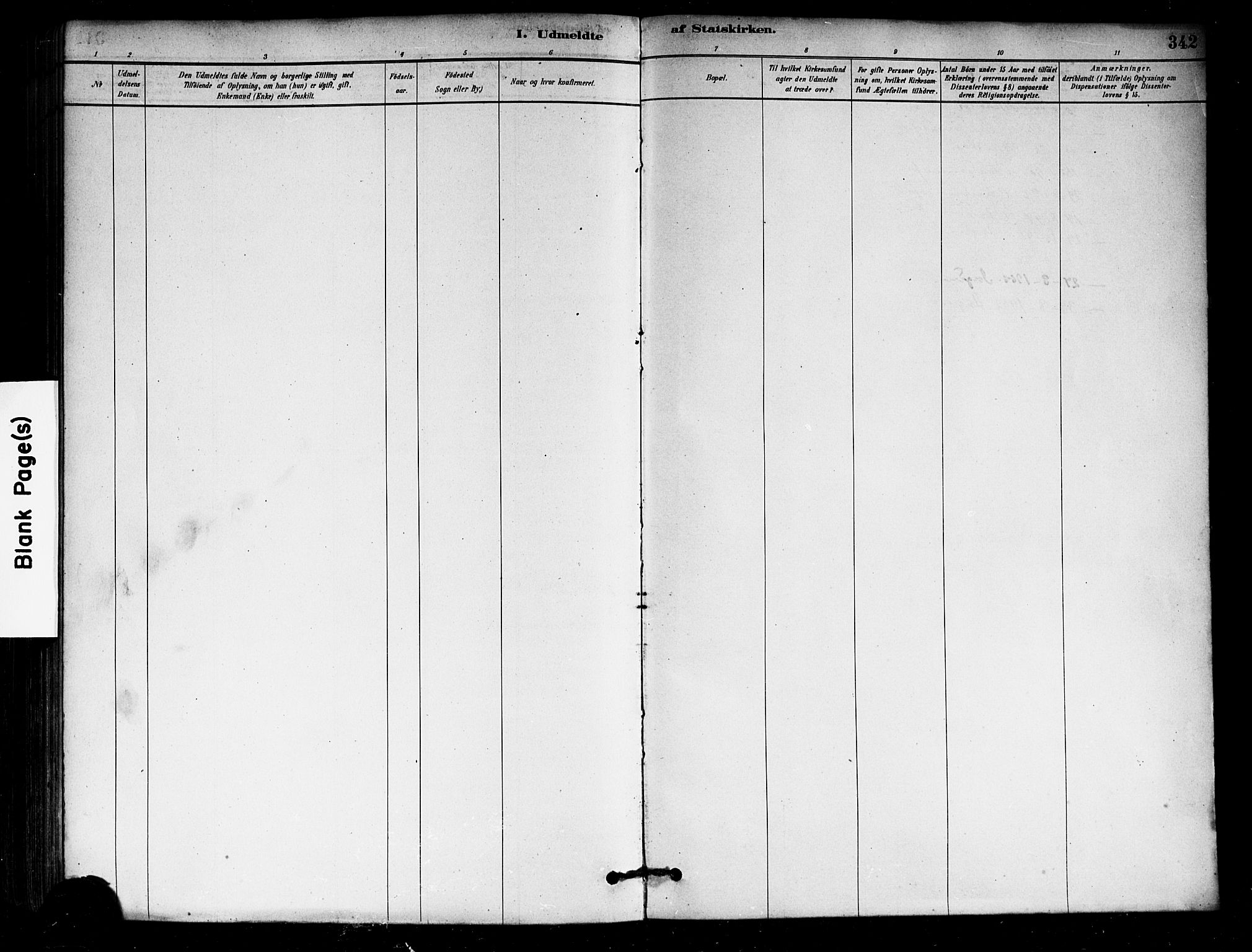 Eidsberg prestekontor Kirkebøker, AV/SAO-A-10905/F/Fa/L0012: Parish register (official) no. I 12, 1879-1901, p. 342