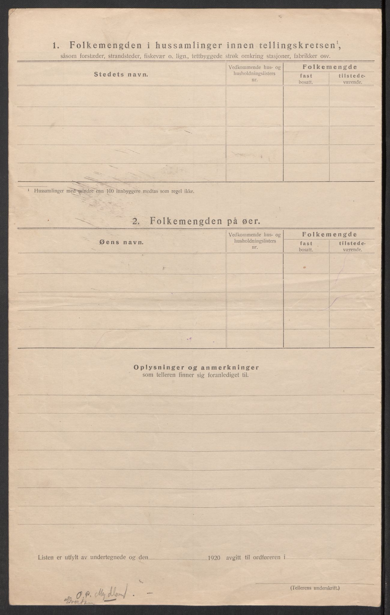 SAK, 1920 census for Spangereid, 1920, p. 45