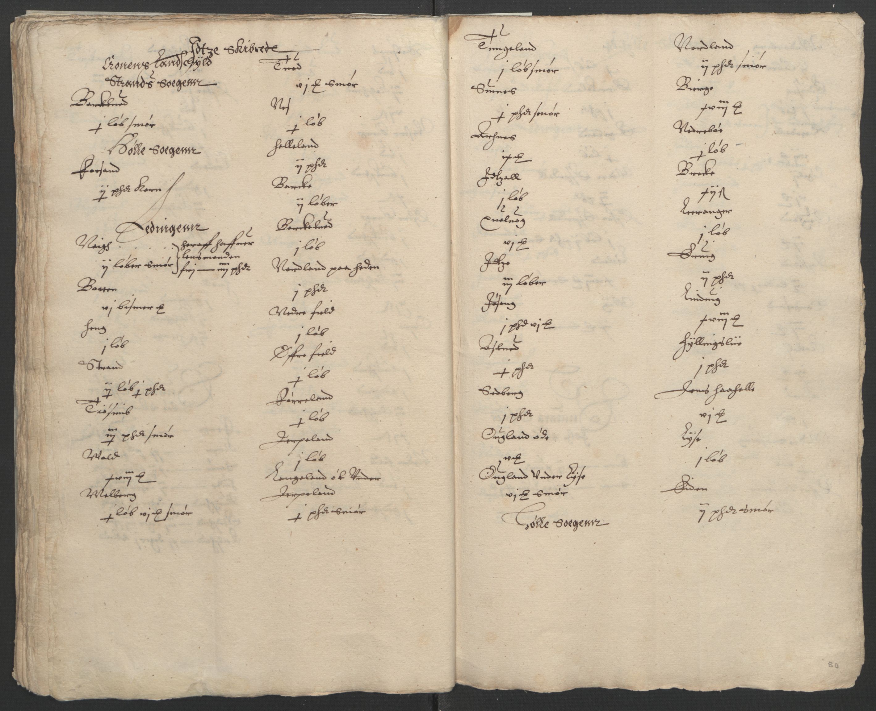 Stattholderembetet 1572-1771, AV/RA-EA-2870/Ek/L0002/0003: Jordebøker til utlikning av garnisonsskatt 1624-1626: / Jordebøker for Stavanger len, 1624-1626, p. 52