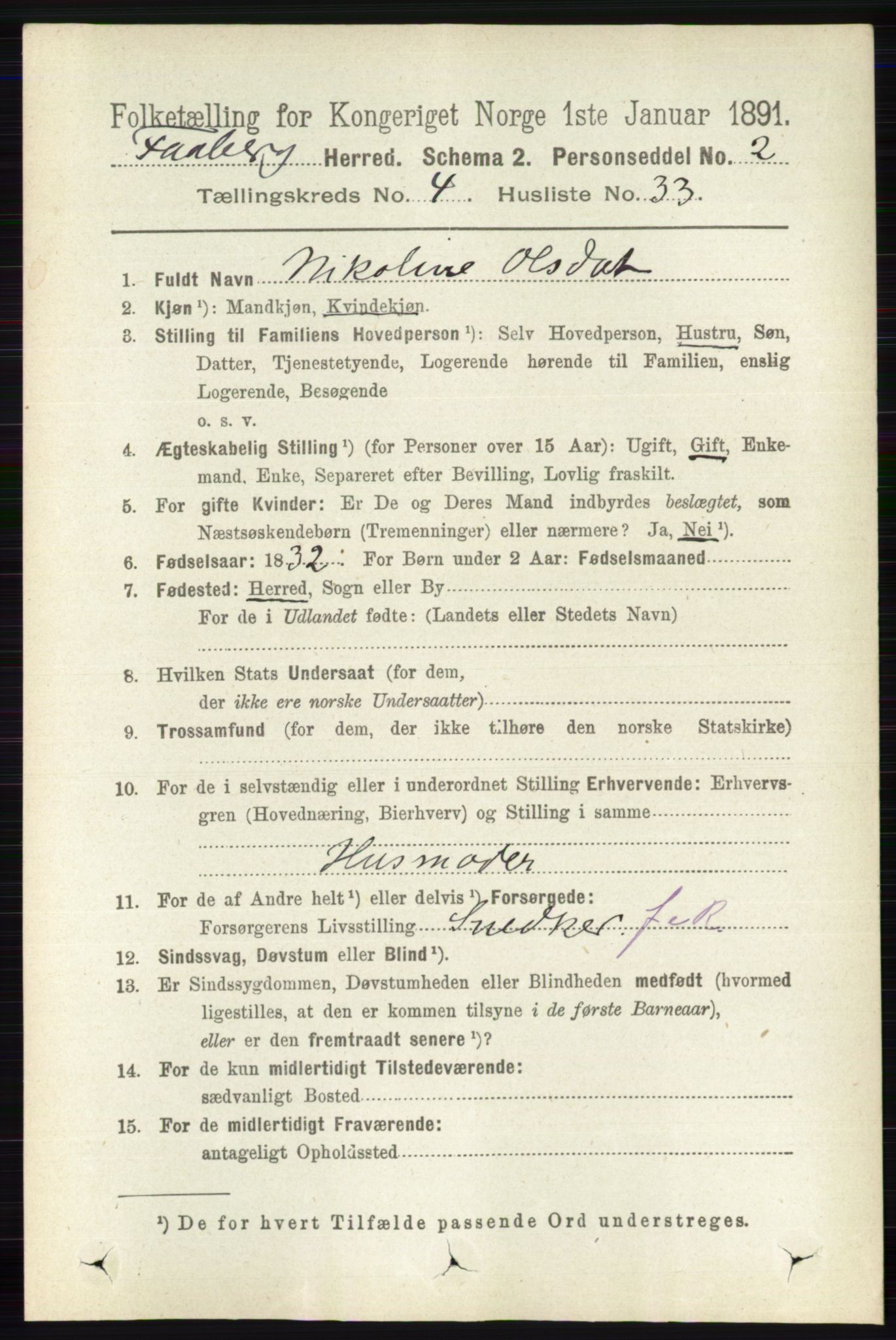 RA, 1891 census for 0524 Fåberg, 1891, p. 1429