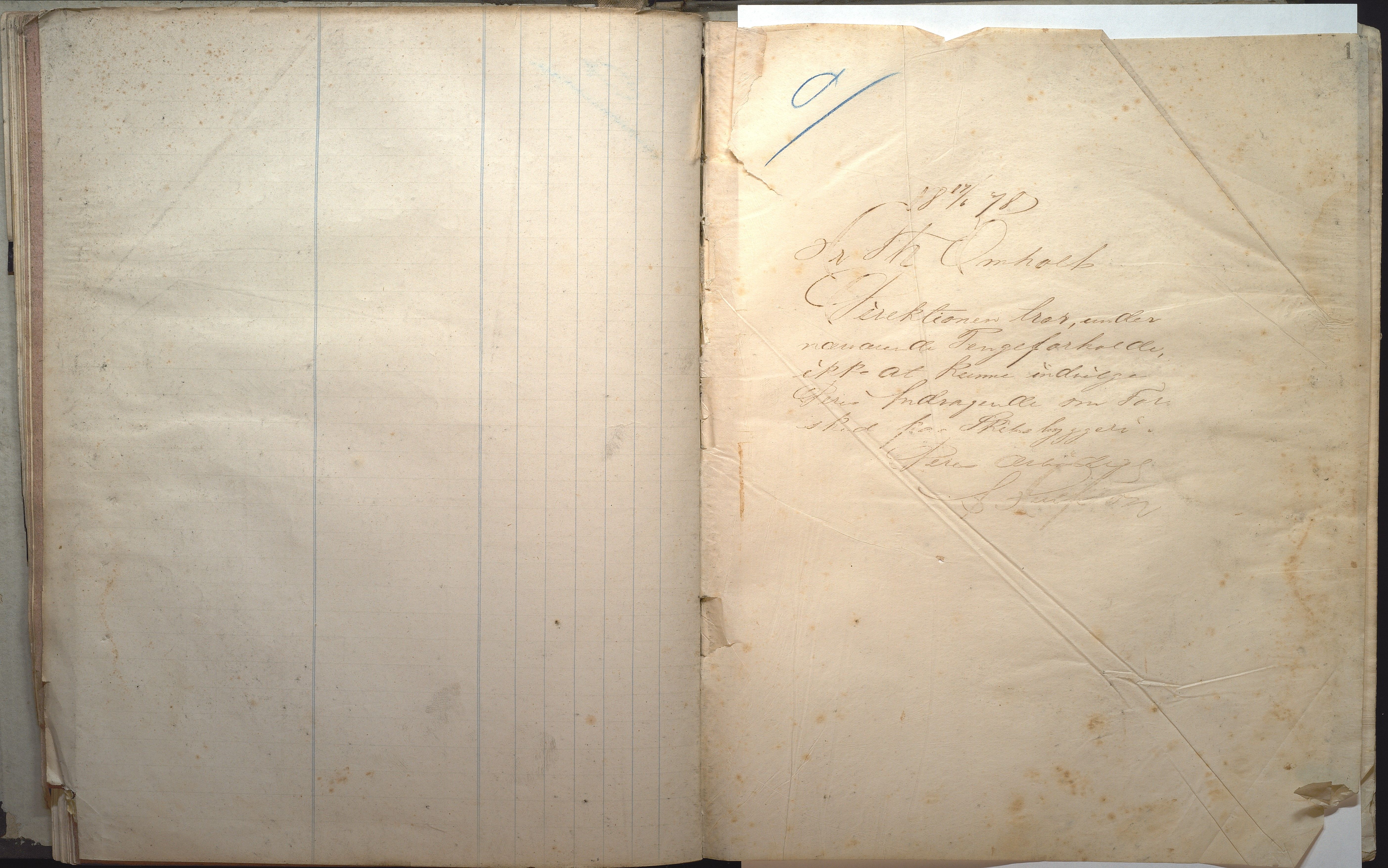Brødrende Herlofson, AAKS/PA-2698/11/L0001: Brevkopibok, 1878-1882, p. 1