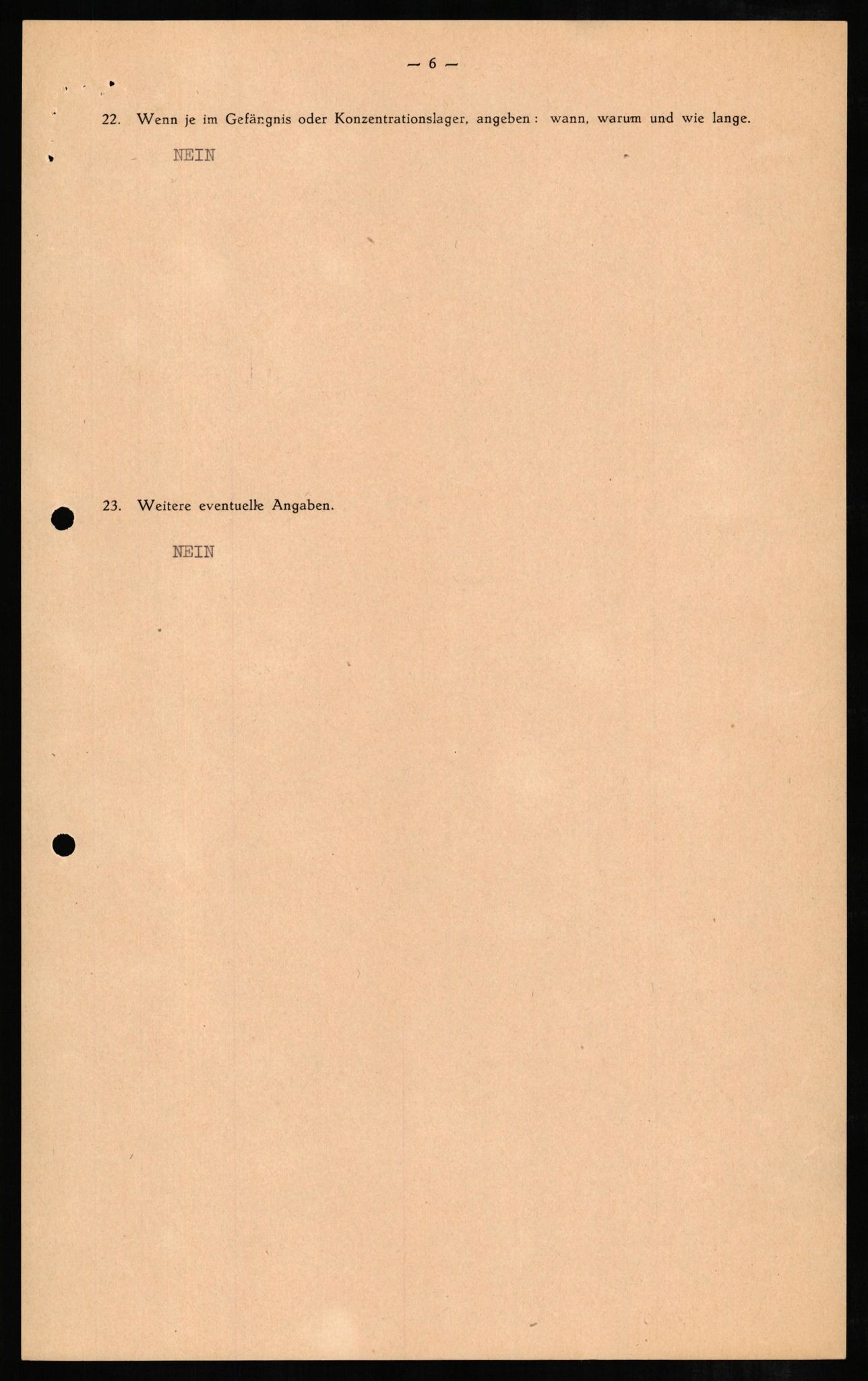 Forsvaret, Forsvarets overkommando II, AV/RA-RAFA-3915/D/Db/L0005: CI Questionaires. Tyske okkupasjonsstyrker i Norge. Tyskere., 1945-1946, p. 136