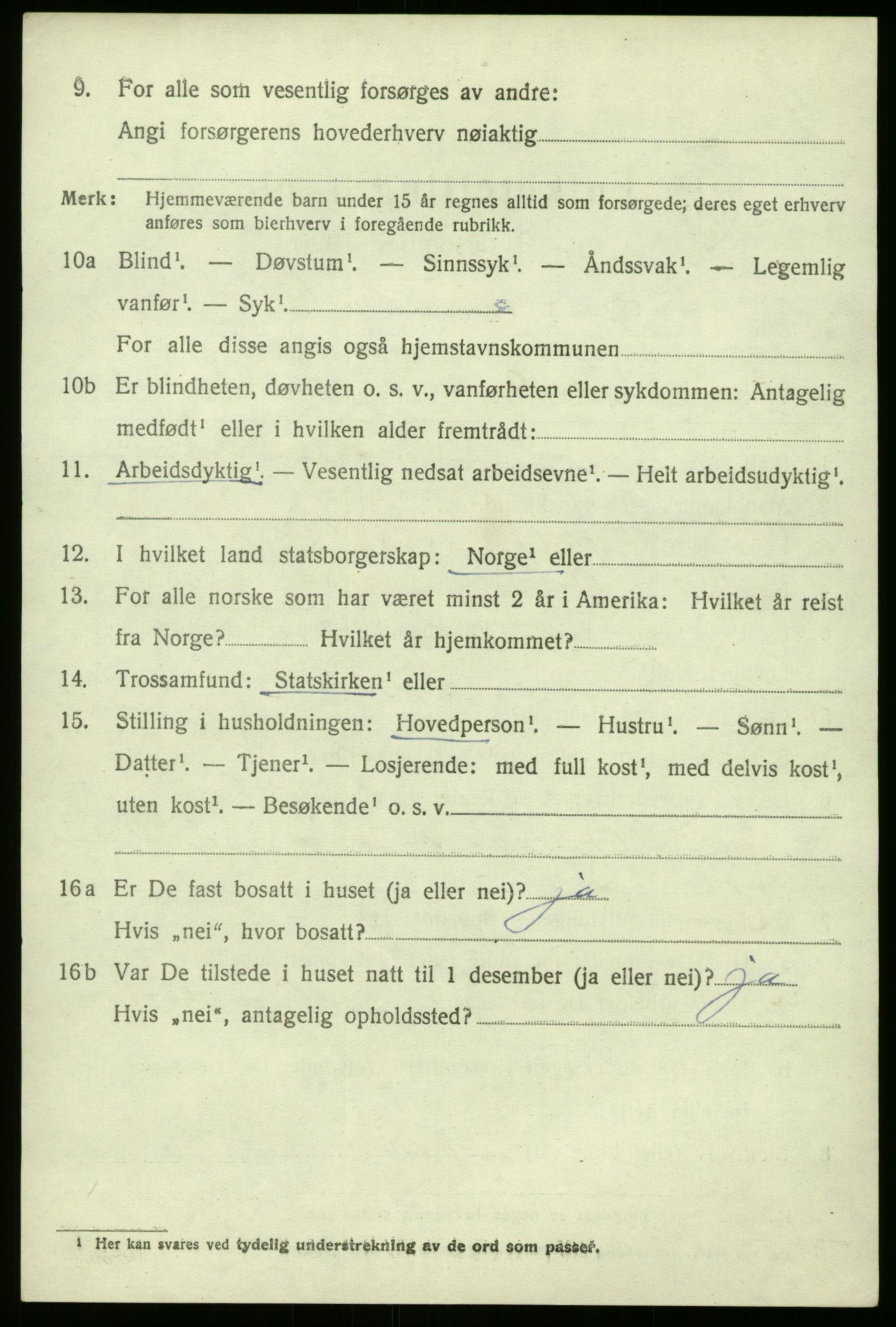 SAB, 1920 census for Luster, 1920, p. 3777