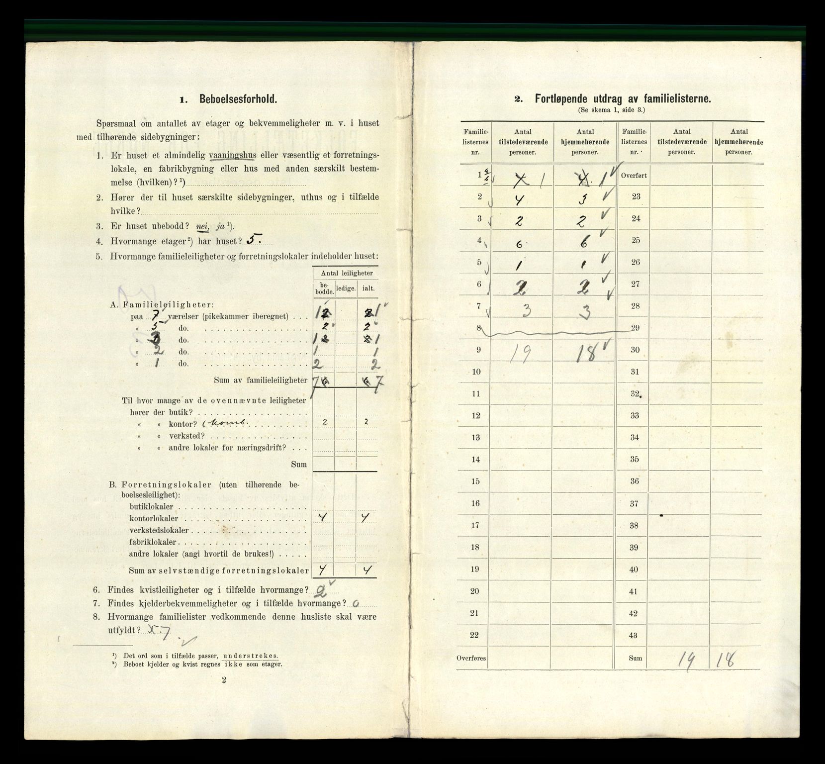 RA, 1910 census for Kristiania, 1910, p. 67656