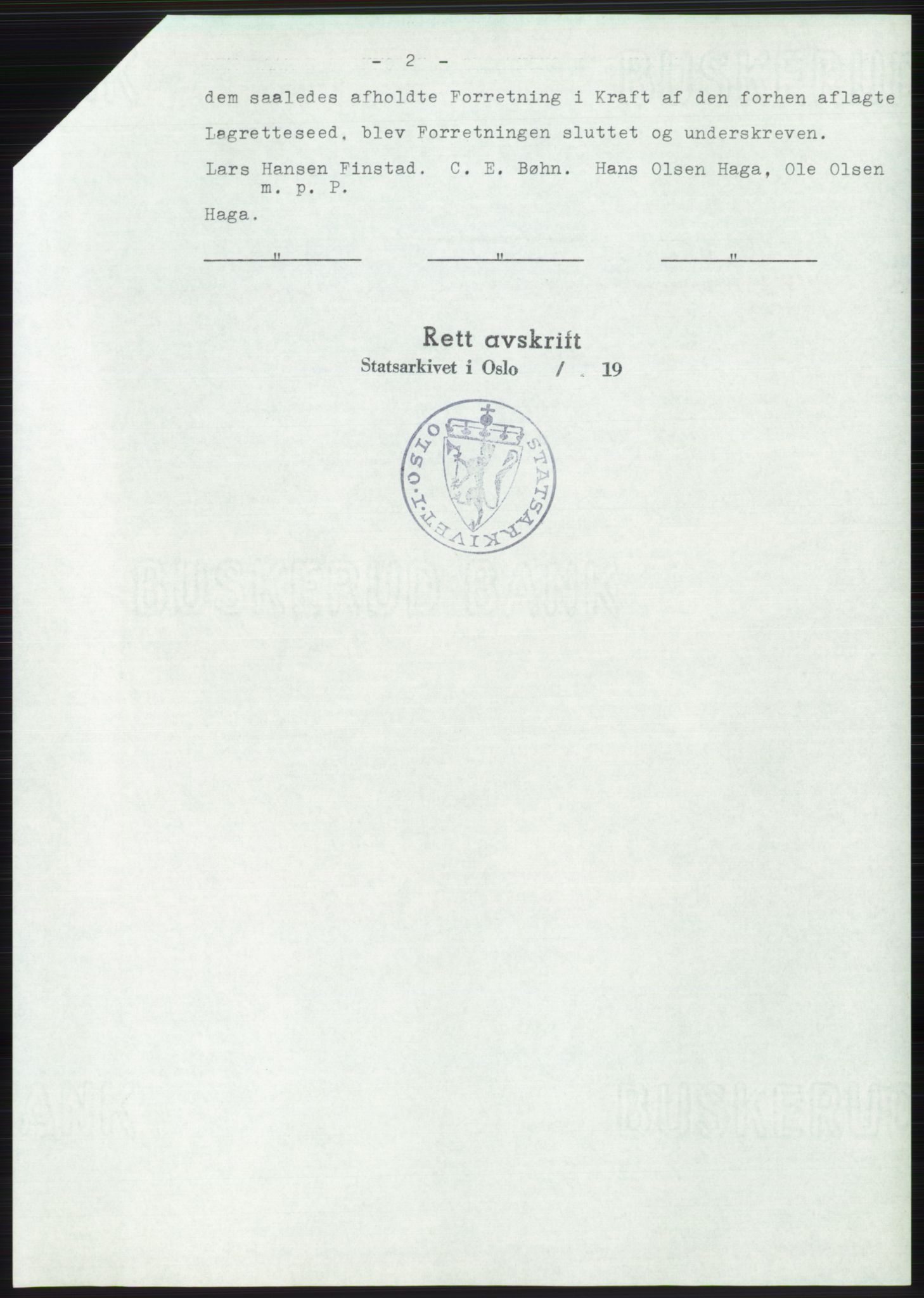Statsarkivet i Oslo, SAO/A-10621/Z/Zd/L0035: Avskrifter, j.nr 38-2684/1976, 1976, p. 258