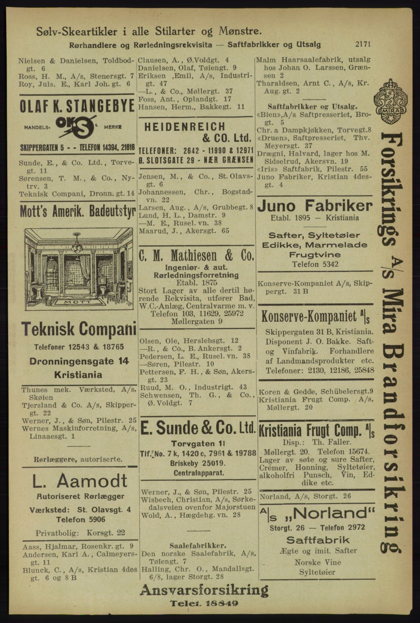 Kristiania/Oslo adressebok, PUBL/-, 1918, p. 2324