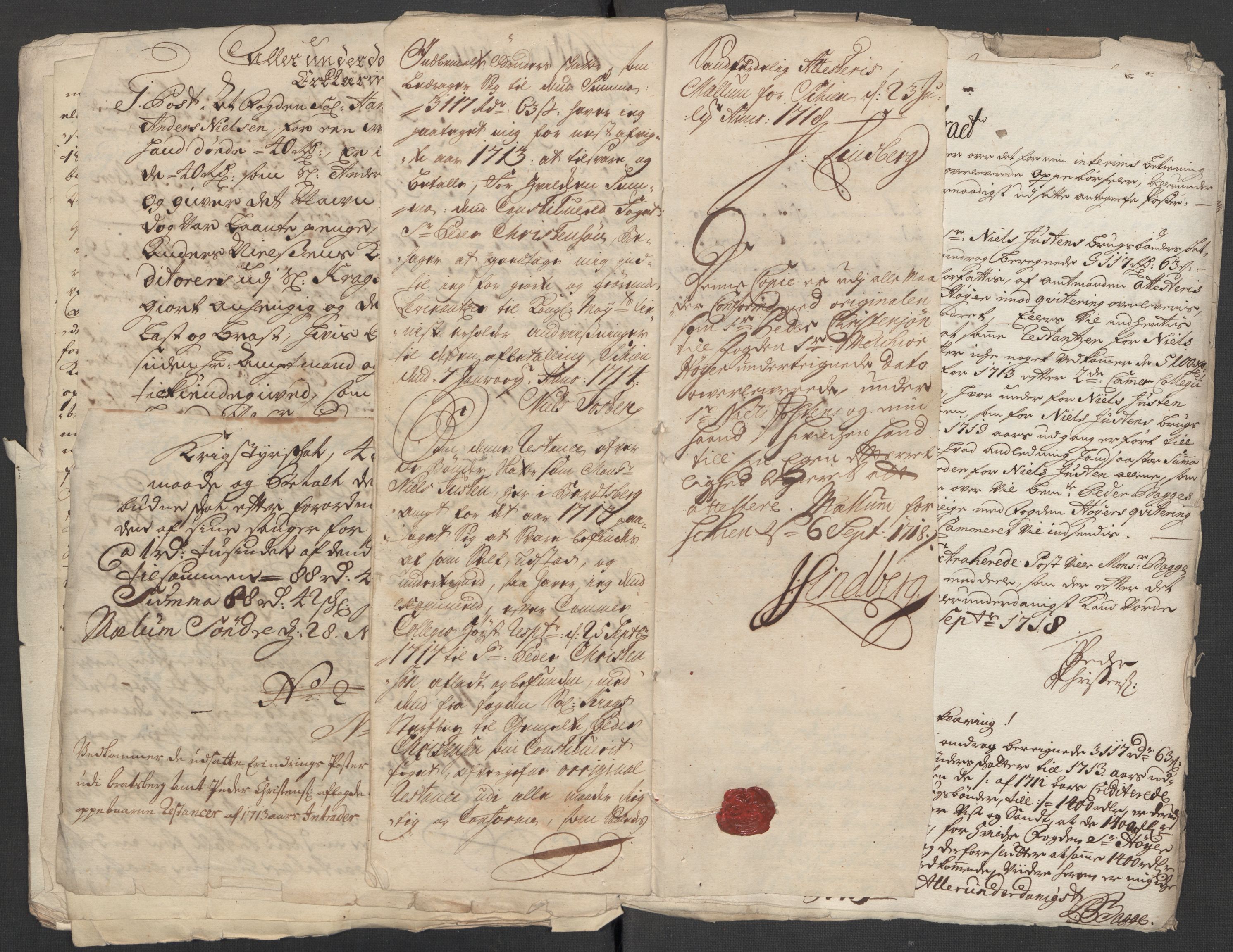 Rentekammeret inntil 1814, Reviderte regnskaper, Fogderegnskap, AV/RA-EA-4092/R36/L2125: Fogderegnskap Øvre og Nedre Telemark og Bamble, 1713, p. 323