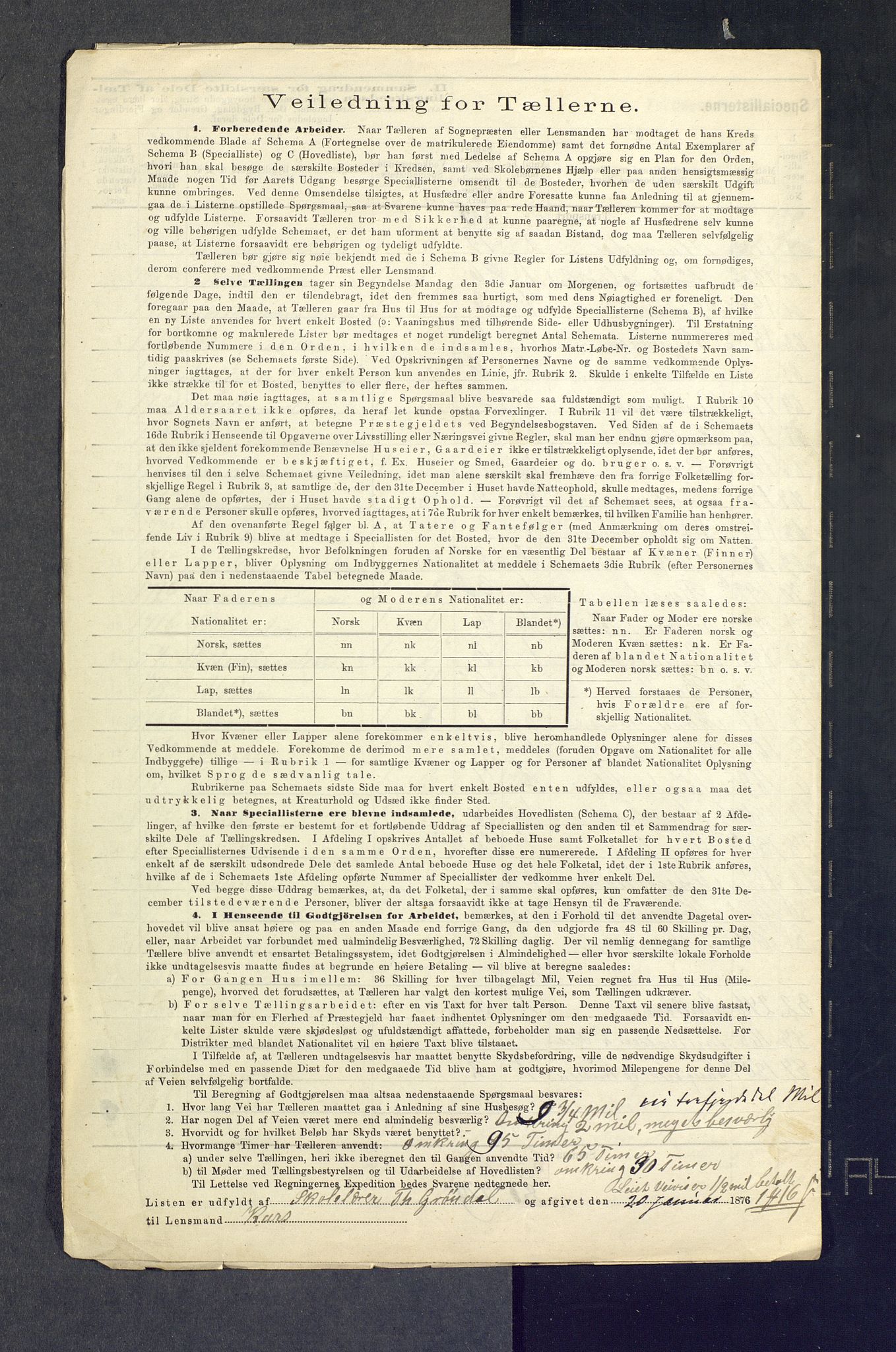 SAKO, 1875 census for 0612P Hole, 1875, p. 11