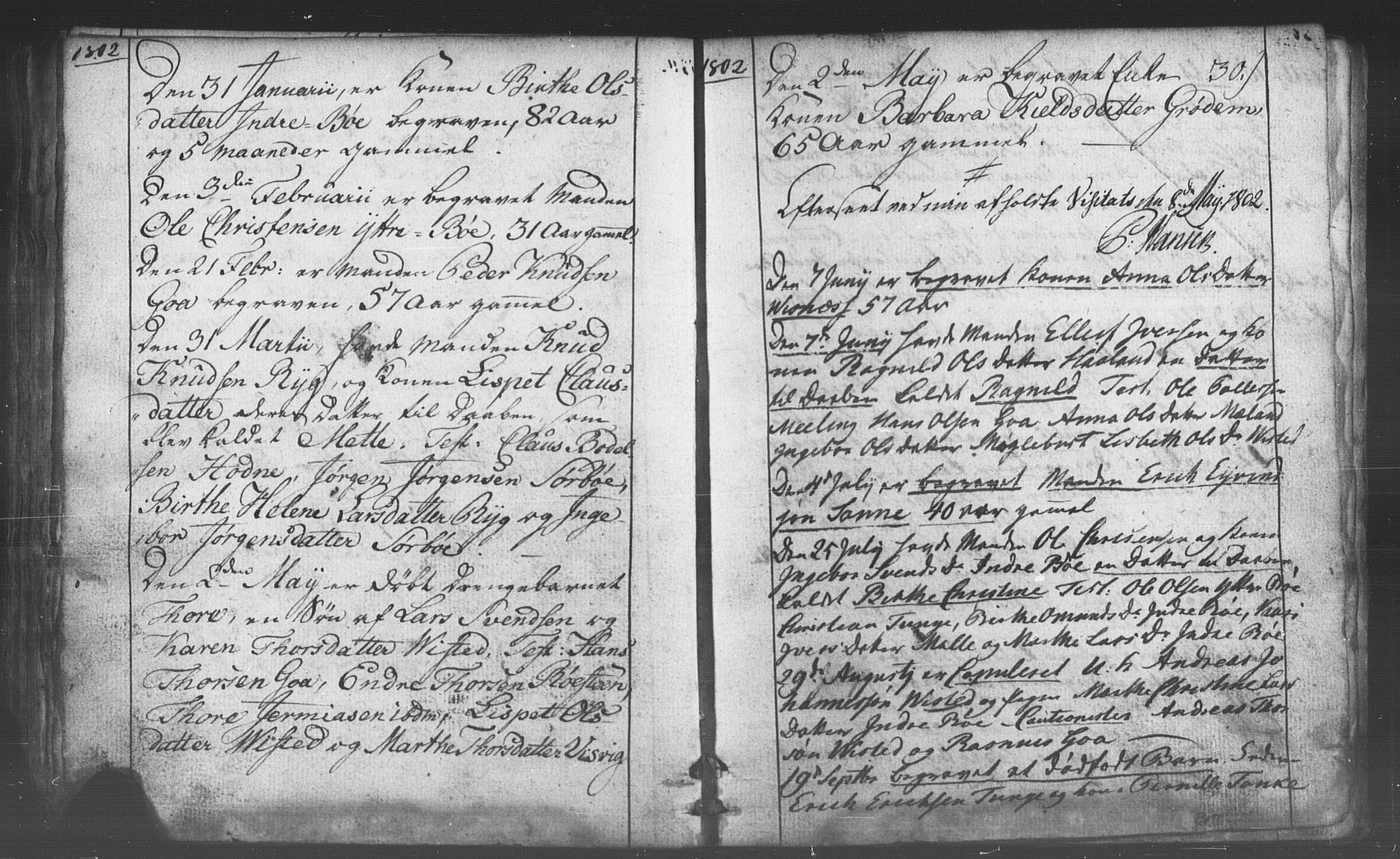 Domkirken sokneprestkontor, SAST/A-101812/001/30/30BB/L0006: Parish register (copy) no. B 6, 1783-1815, p. 30