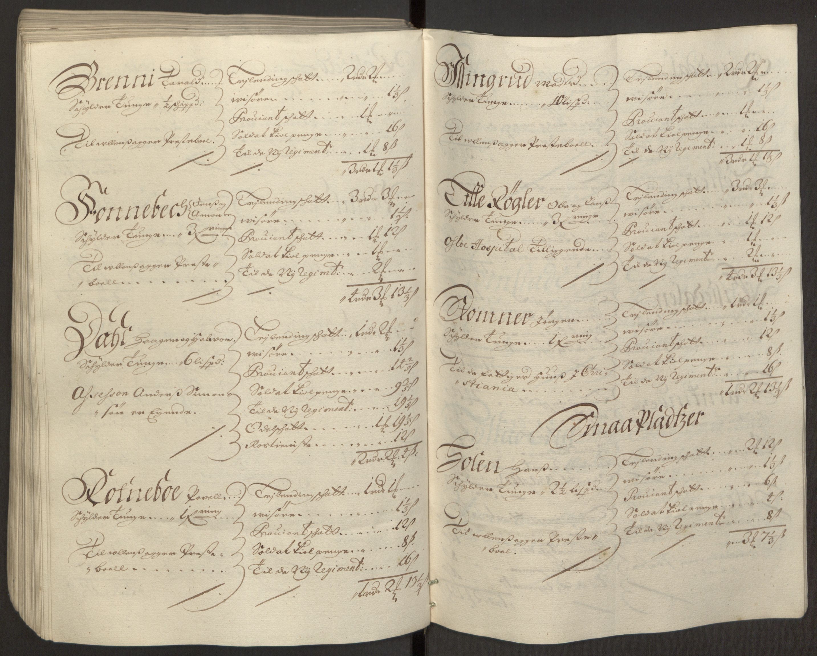 Rentekammeret inntil 1814, Reviderte regnskaper, Fogderegnskap, AV/RA-EA-4092/R12/L0704: Fogderegnskap Øvre Romerike, 1692, p. 204