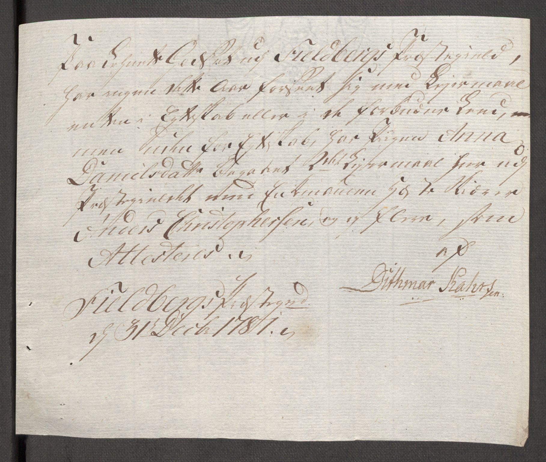 Rentekammeret inntil 1814, Reviderte regnskaper, Fogderegnskap, AV/RA-EA-4092/R48/L3097: Fogderegnskap Sunnhordland og Hardanger, 1781, p. 126