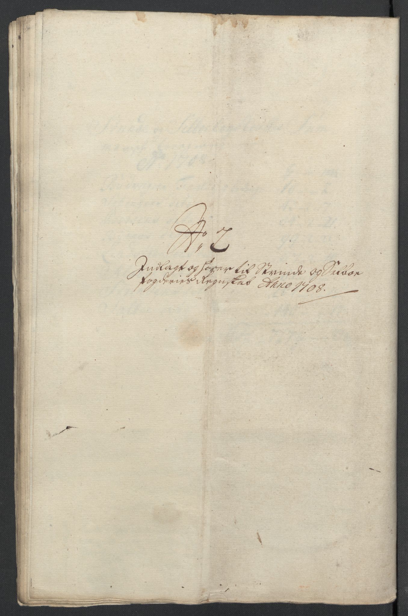 Rentekammeret inntil 1814, Reviderte regnskaper, Fogderegnskap, AV/RA-EA-4092/R61/L4110: Fogderegnskap Strinda og Selbu, 1707-1708, p. 366