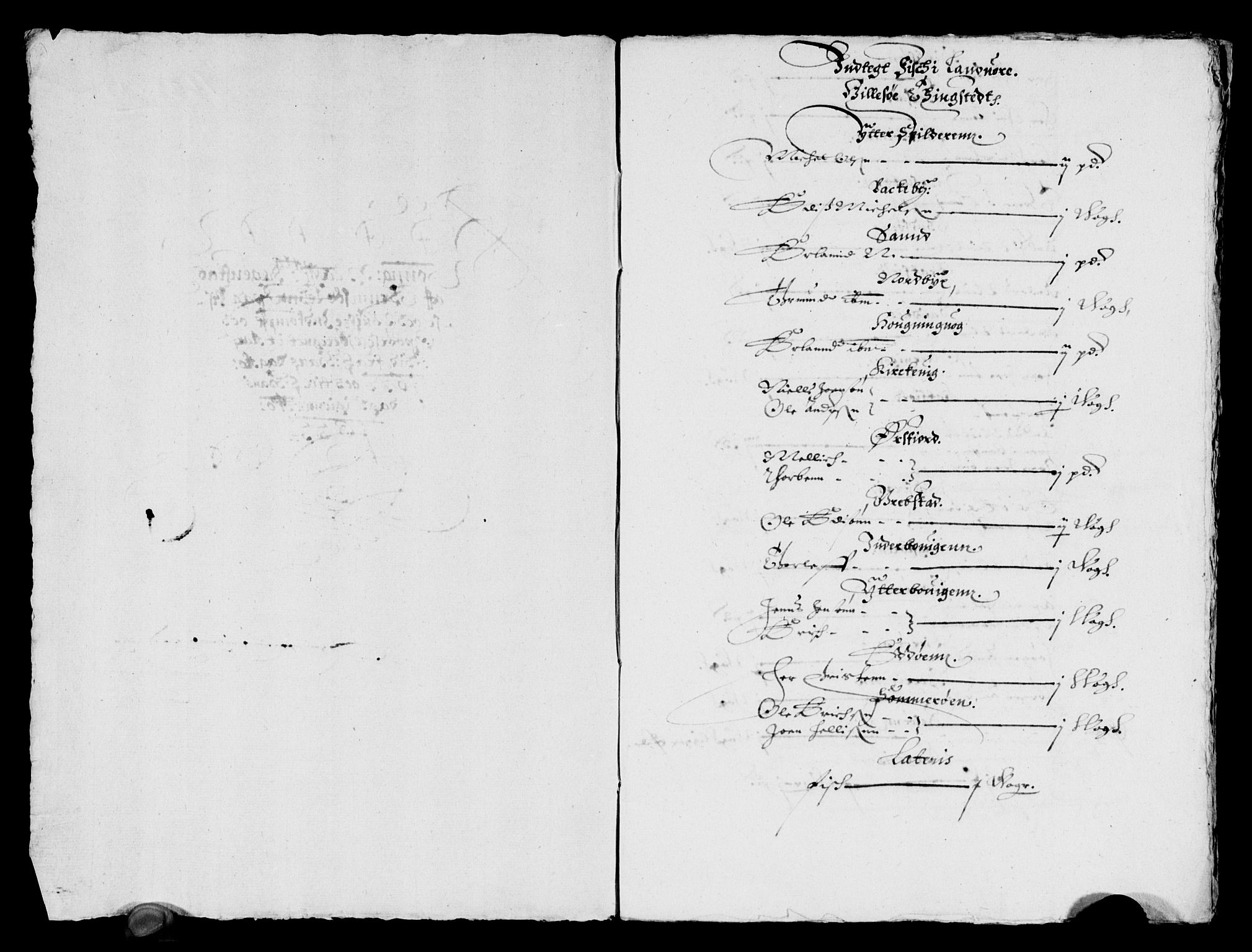 Rentekammeret inntil 1814, Reviderte regnskaper, Lensregnskaper, AV/RA-EA-5023/R/Rb/Rbz/L0024: Nordlandenes len, 1629-1633