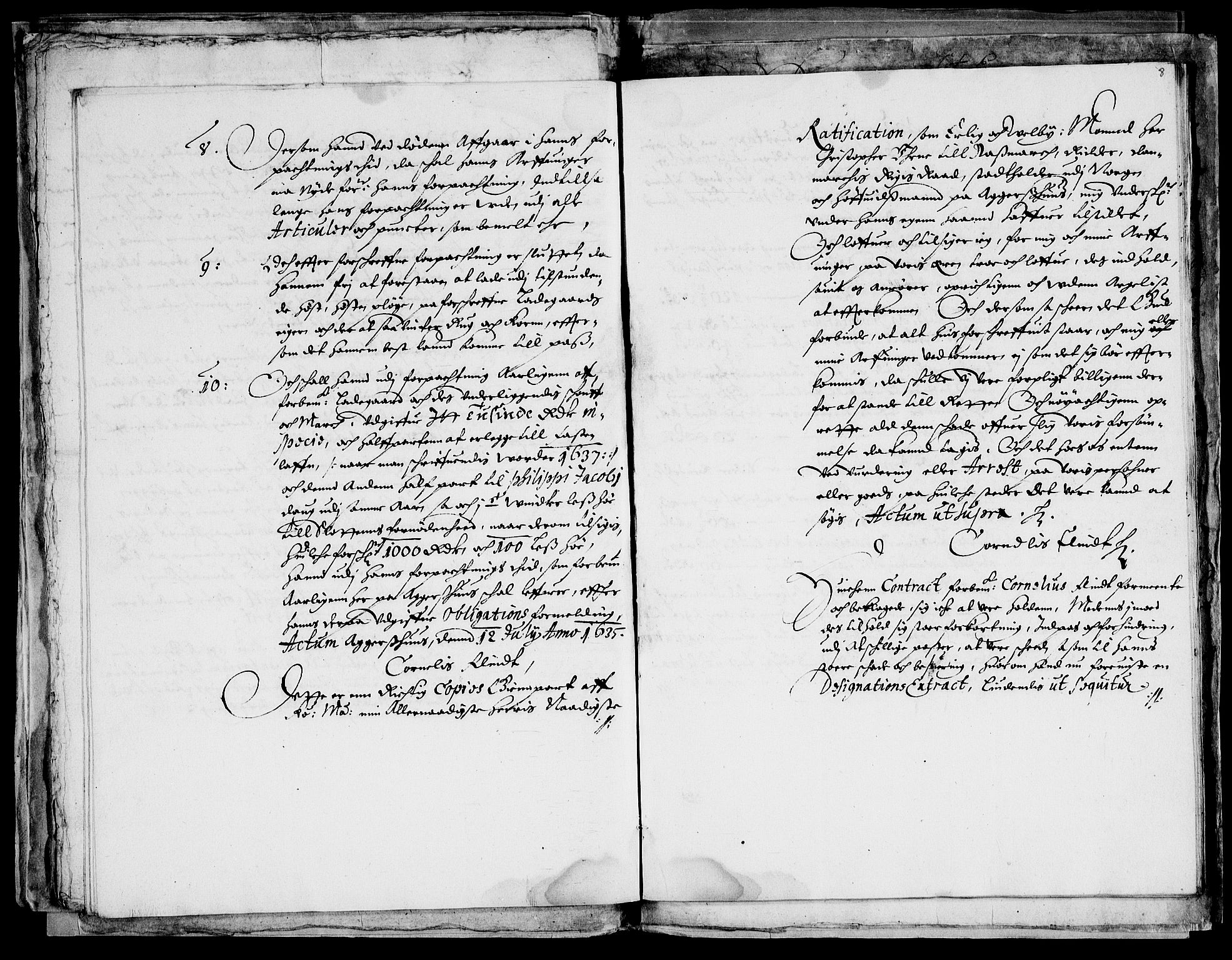 Danske Kanselli, Skapsaker, AV/RA-EA-4061/F/L0064: Skap 14, pakke 214-306, 1591-1731, p. 30