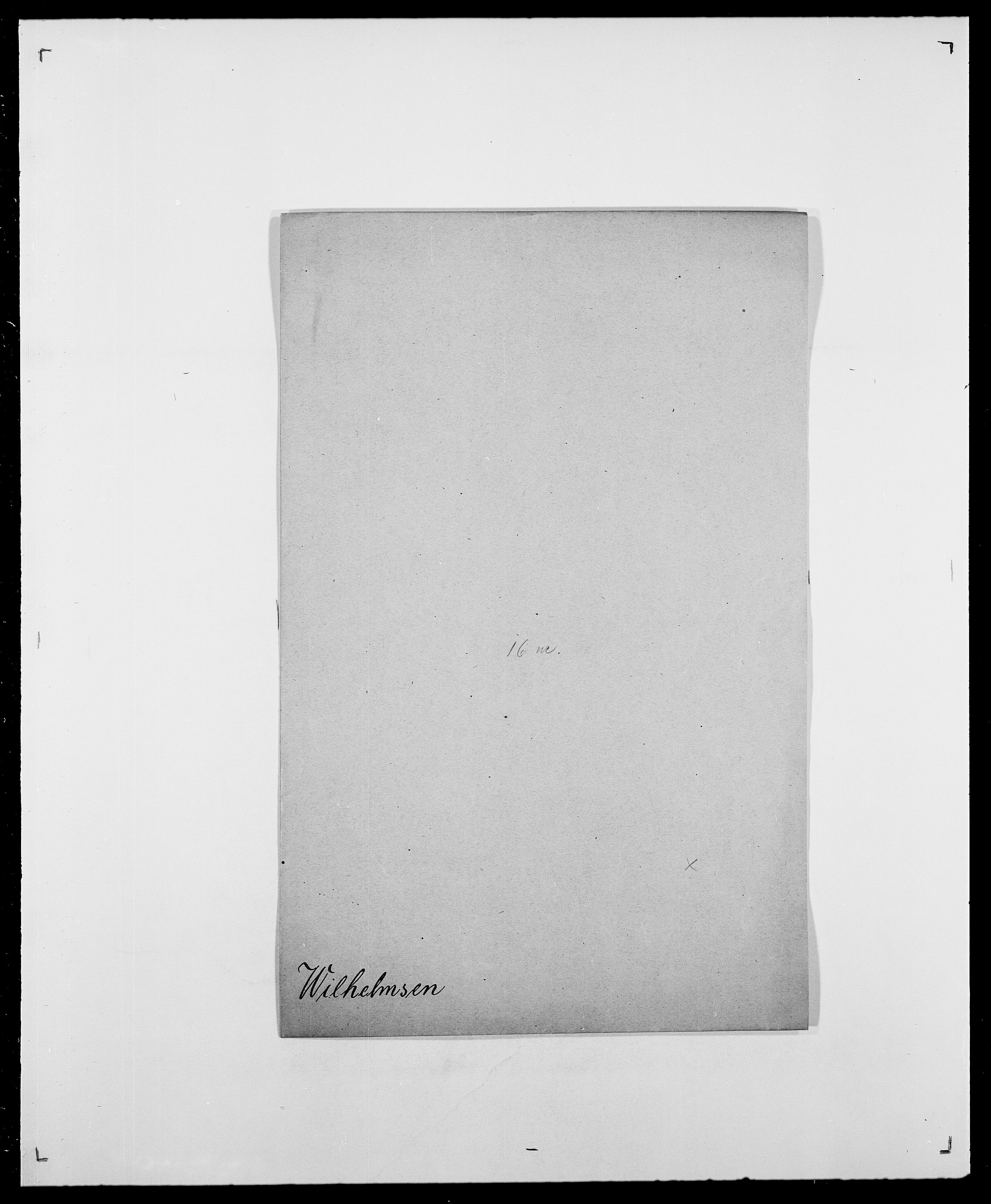 Delgobe, Charles Antoine - samling, SAO/PAO-0038/D/Da/L0042: Vilain - Wulf, Wulff, se også Wolf, p. 35