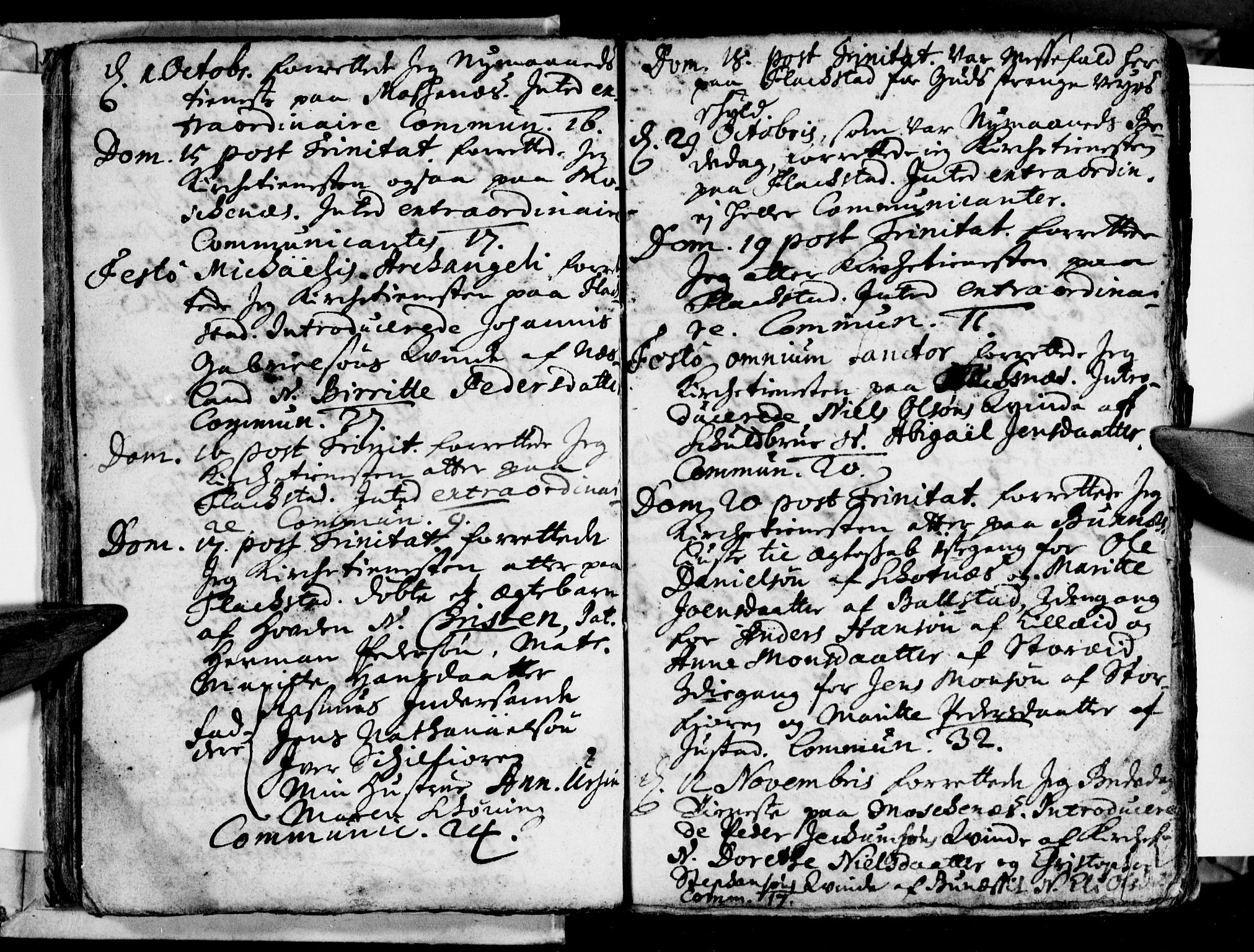 Ministerialprotokoller, klokkerbøker og fødselsregistre - Nordland, AV/SAT-A-1459/881/L1162: Curate's parish register no. 881B01, 1704-1748