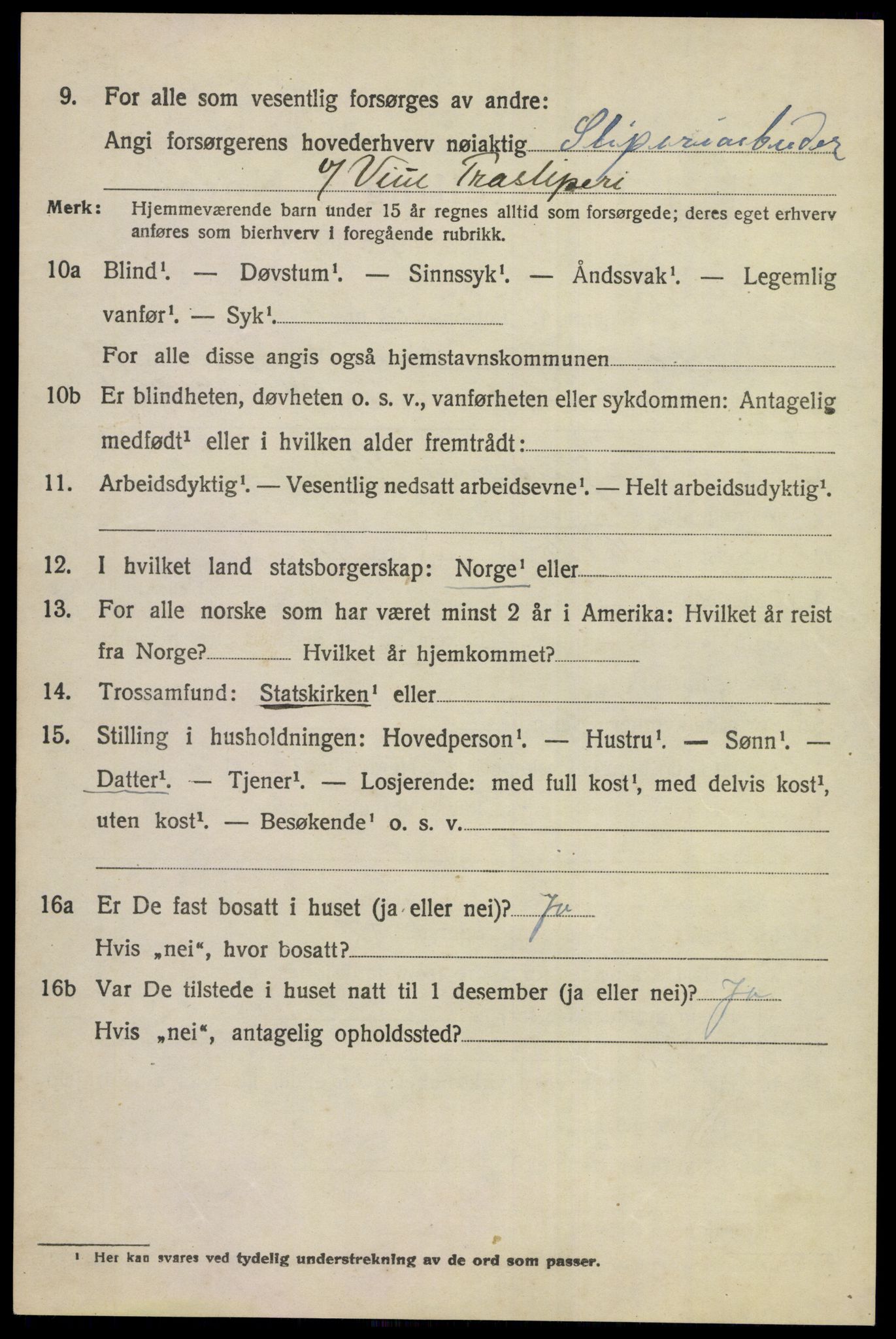 SAKO, 1920 census for Norderhov, 1920, p. 19562