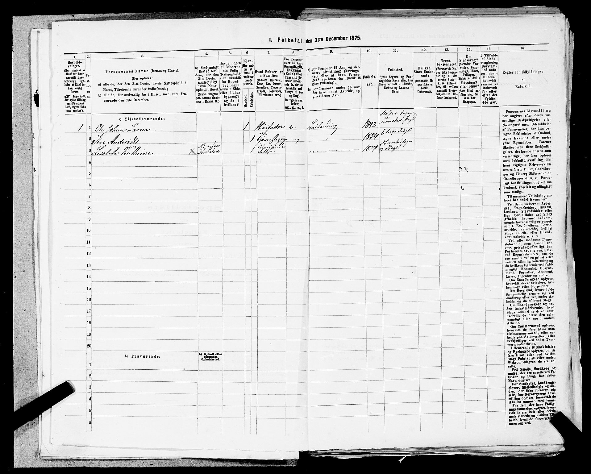 SAST, 1875 census for 1152L Torvastad/Torvastad, Skåre og Utsira, 1875, p. 66