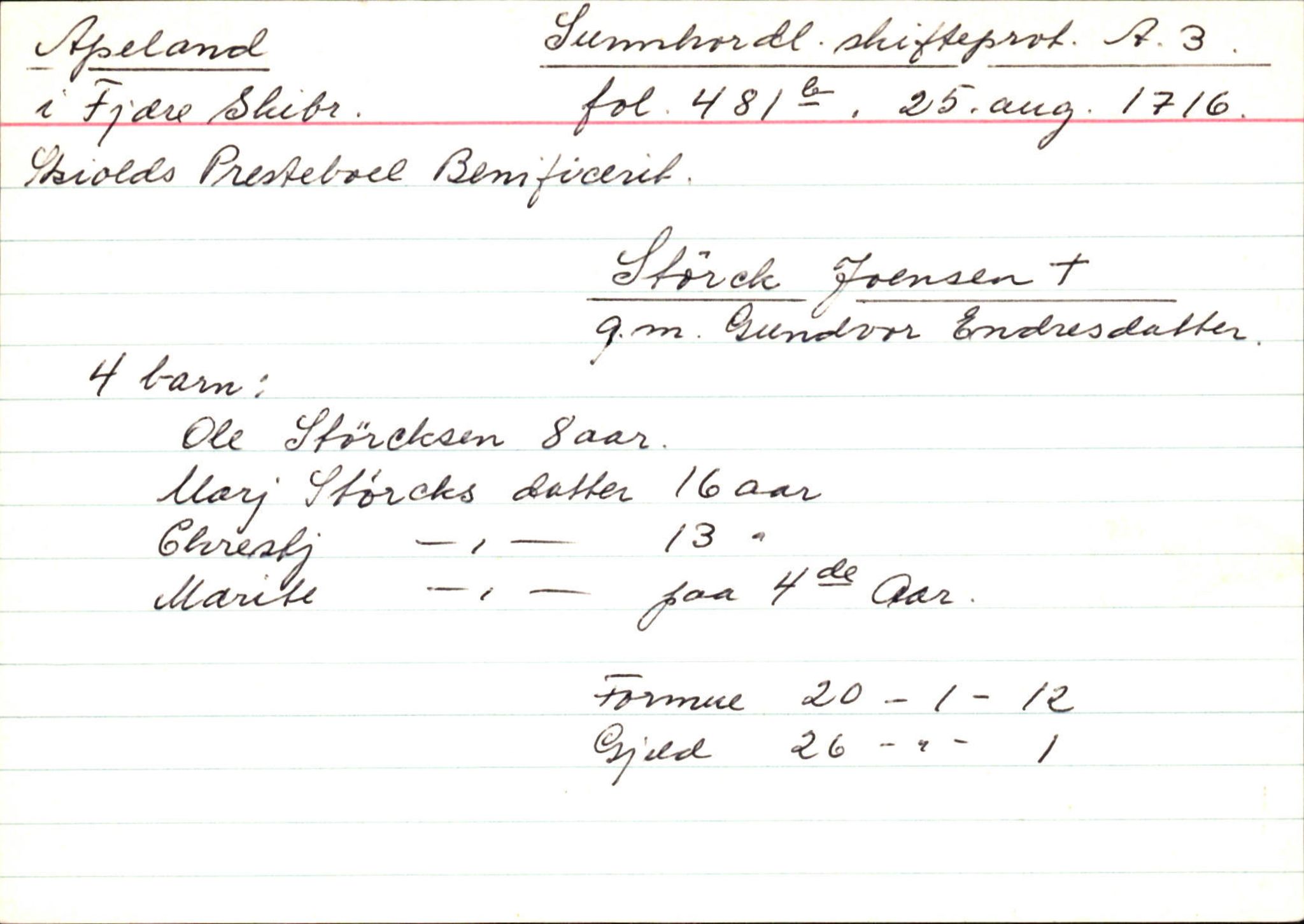 Skiftekort ved Statsarkivet i Bergen, SAB/SKIFTEKORT/004/L0002: Skifteprotokoll nr. 3, 1708-1717, p. 173