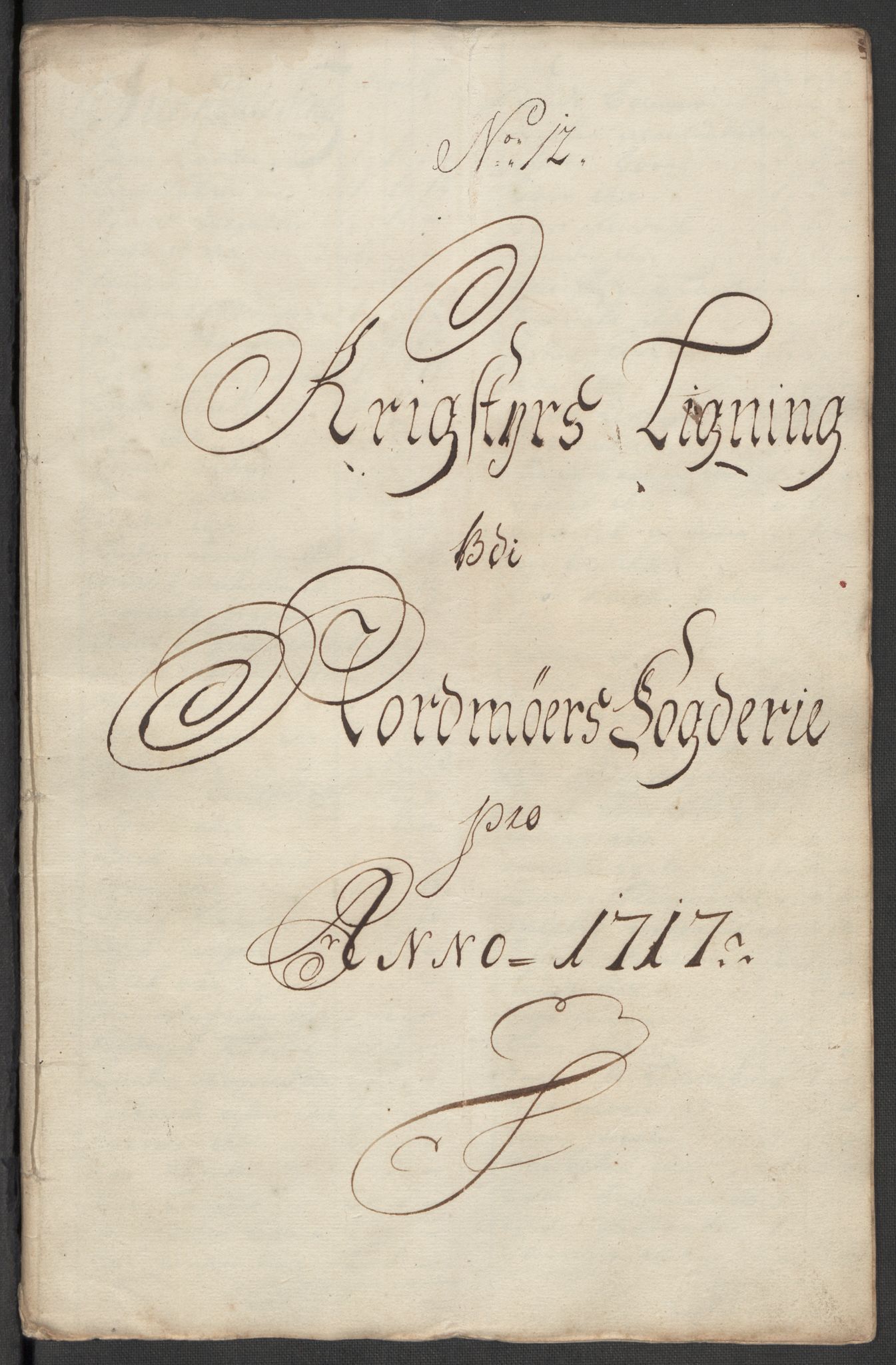 Rentekammeret inntil 1814, Reviderte regnskaper, Fogderegnskap, RA/EA-4092/R56/L3750: Fogderegnskap Nordmøre, 1717, p. 133