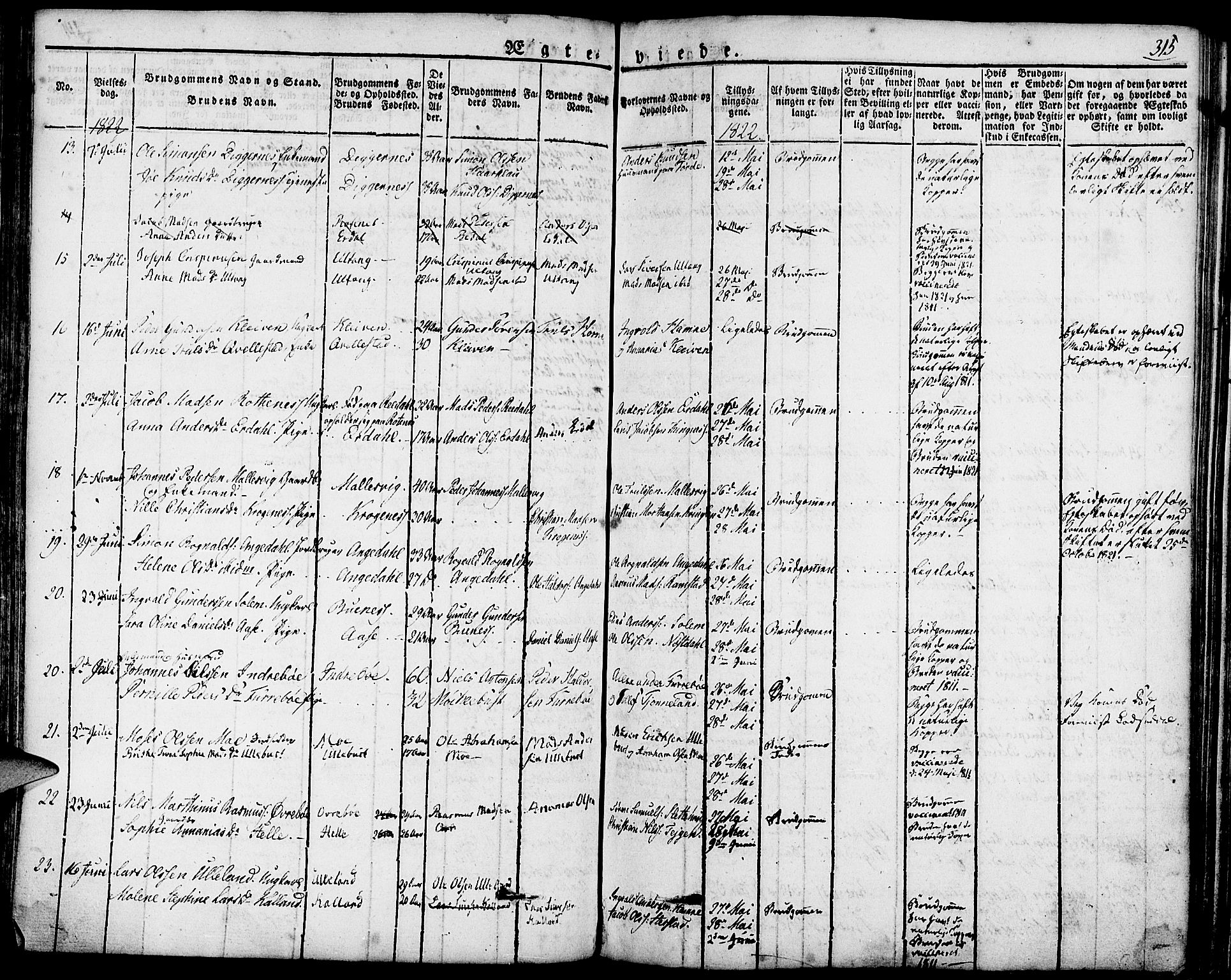Førde sokneprestembete, SAB/A-79901/H/Haa/Haaa/L0006: Parish register (official) no. A 6, 1821-1842, p. 315