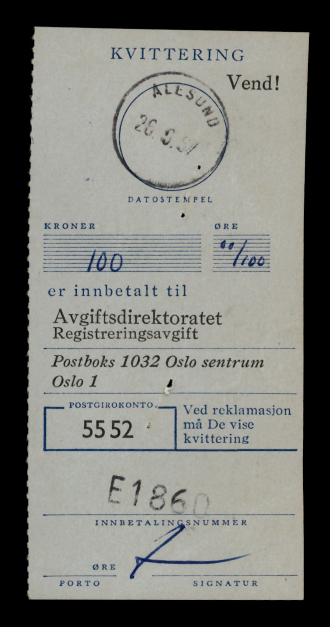 Møre og Romsdal vegkontor - Ålesund trafikkstasjon, AV/SAT-A-4099/F/Fe/L0026: Registreringskort for kjøretøy T 11046 - T 11160, 1927-1998, p. 15