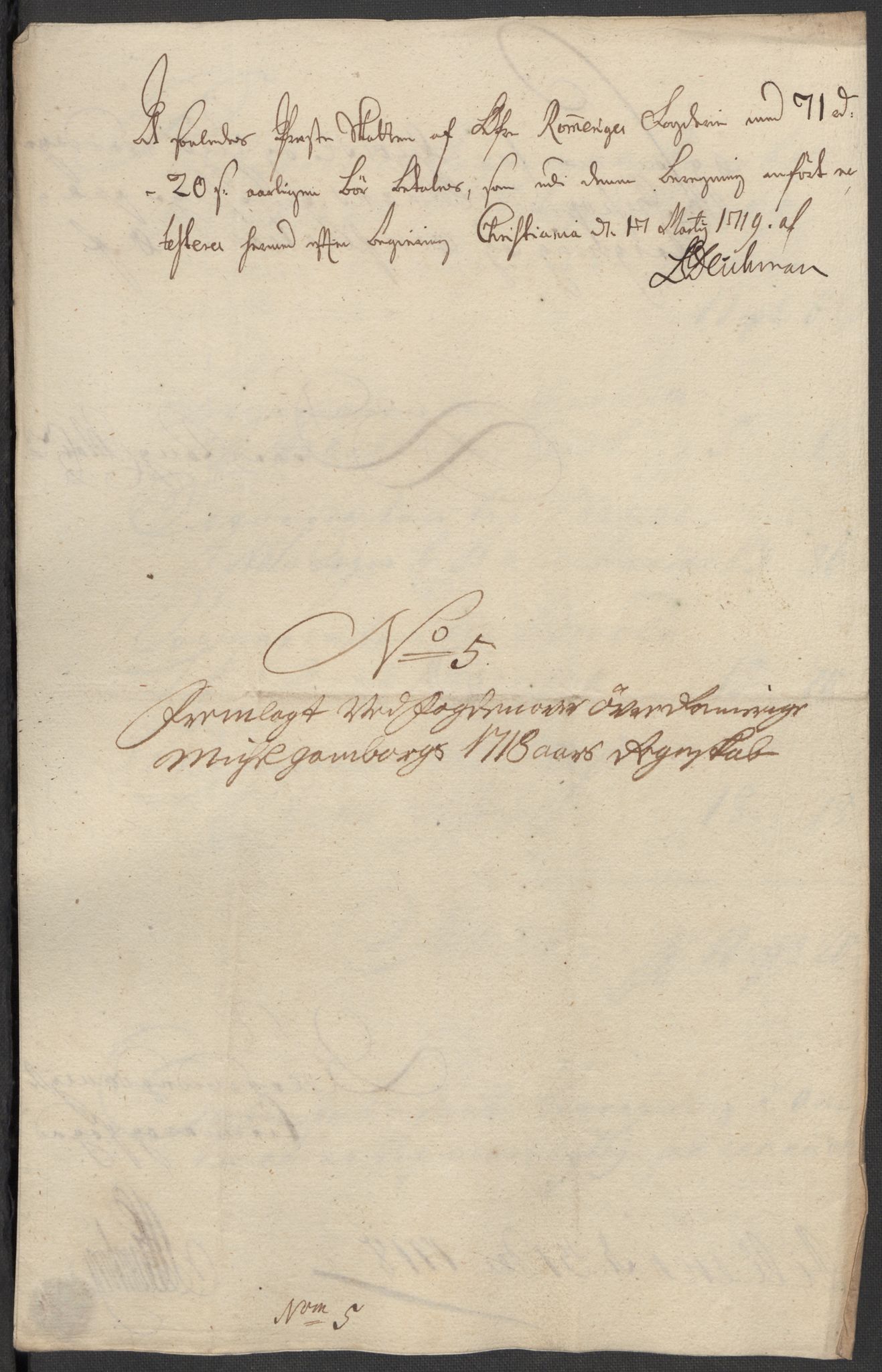 Rentekammeret inntil 1814, Reviderte regnskaper, Fogderegnskap, AV/RA-EA-4092/R12/L0727: Fogderegnskap Øvre Romerike, 1718, p. 141