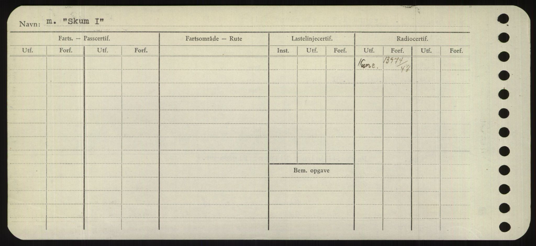 Sjøfartsdirektoratet med forløpere, Skipsmålingen, RA/S-1627/H/Hd/L0034: Fartøy, Sk-Slå, p. 320