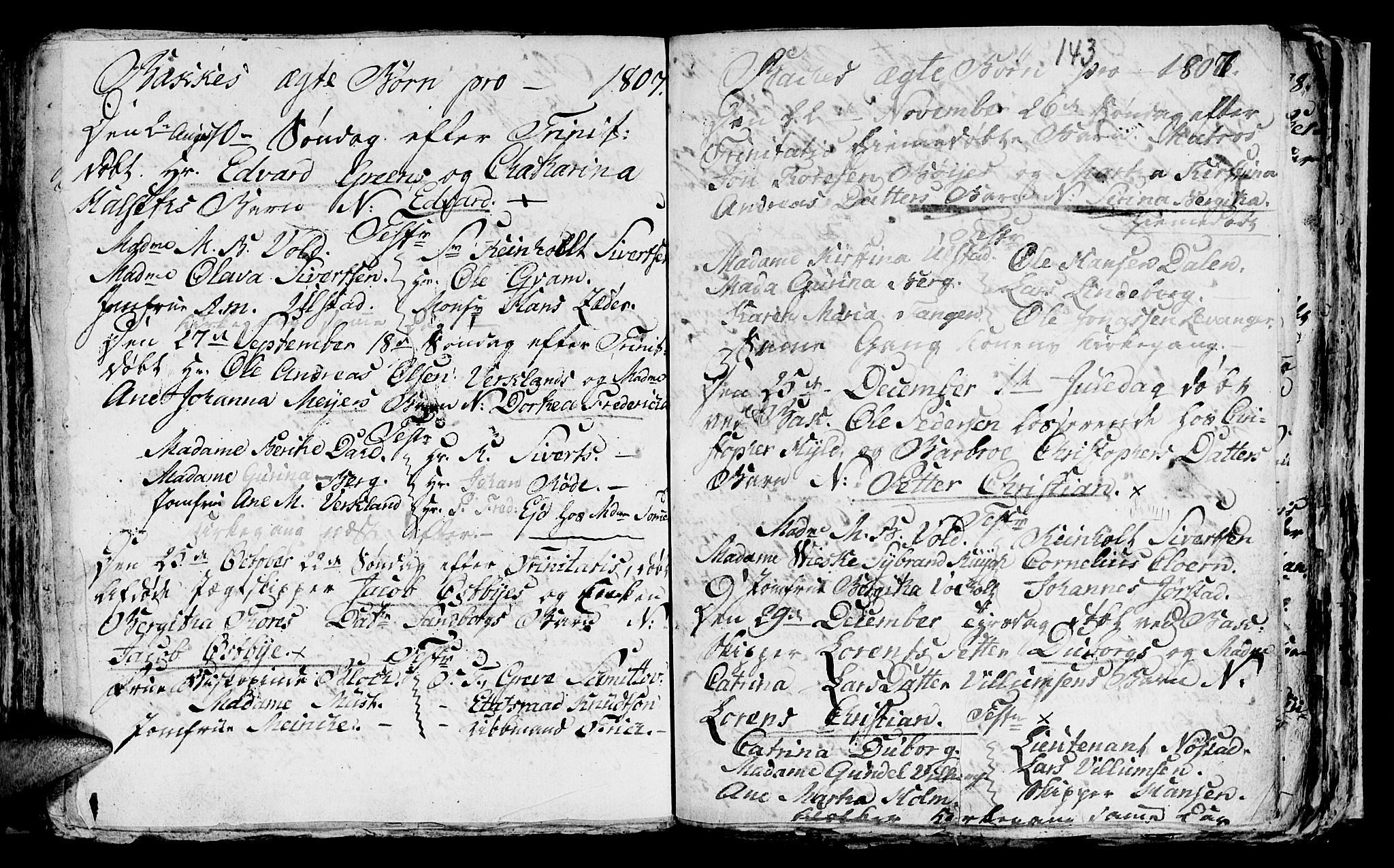 Ministerialprotokoller, klokkerbøker og fødselsregistre - Sør-Trøndelag, SAT/A-1456/604/L0218: Parish register (copy) no. 604C01, 1754-1819, p. 143