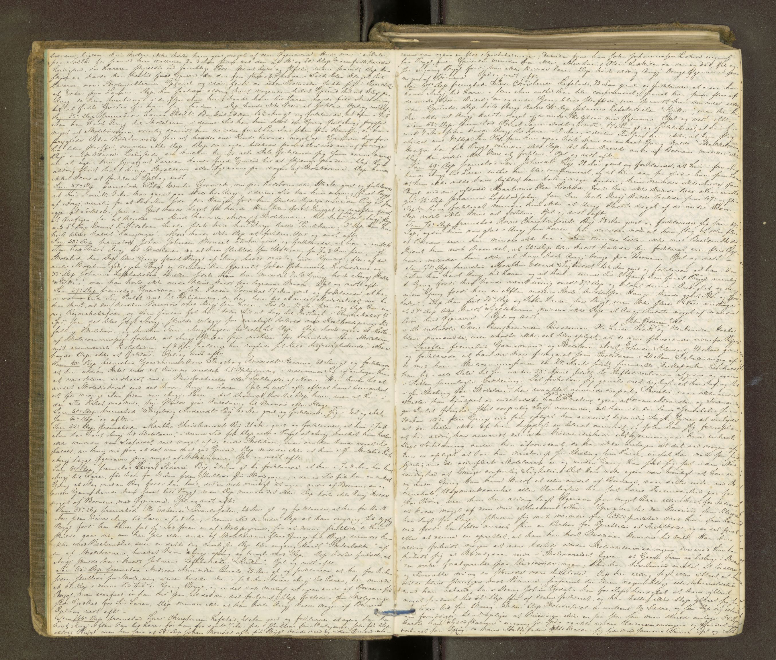 Orkdal sorenskriveri, SAT/A-4169/1/1/1B/L0008: Ekstrarettsprotokoll, 1863-1872, p. 4b-5a
