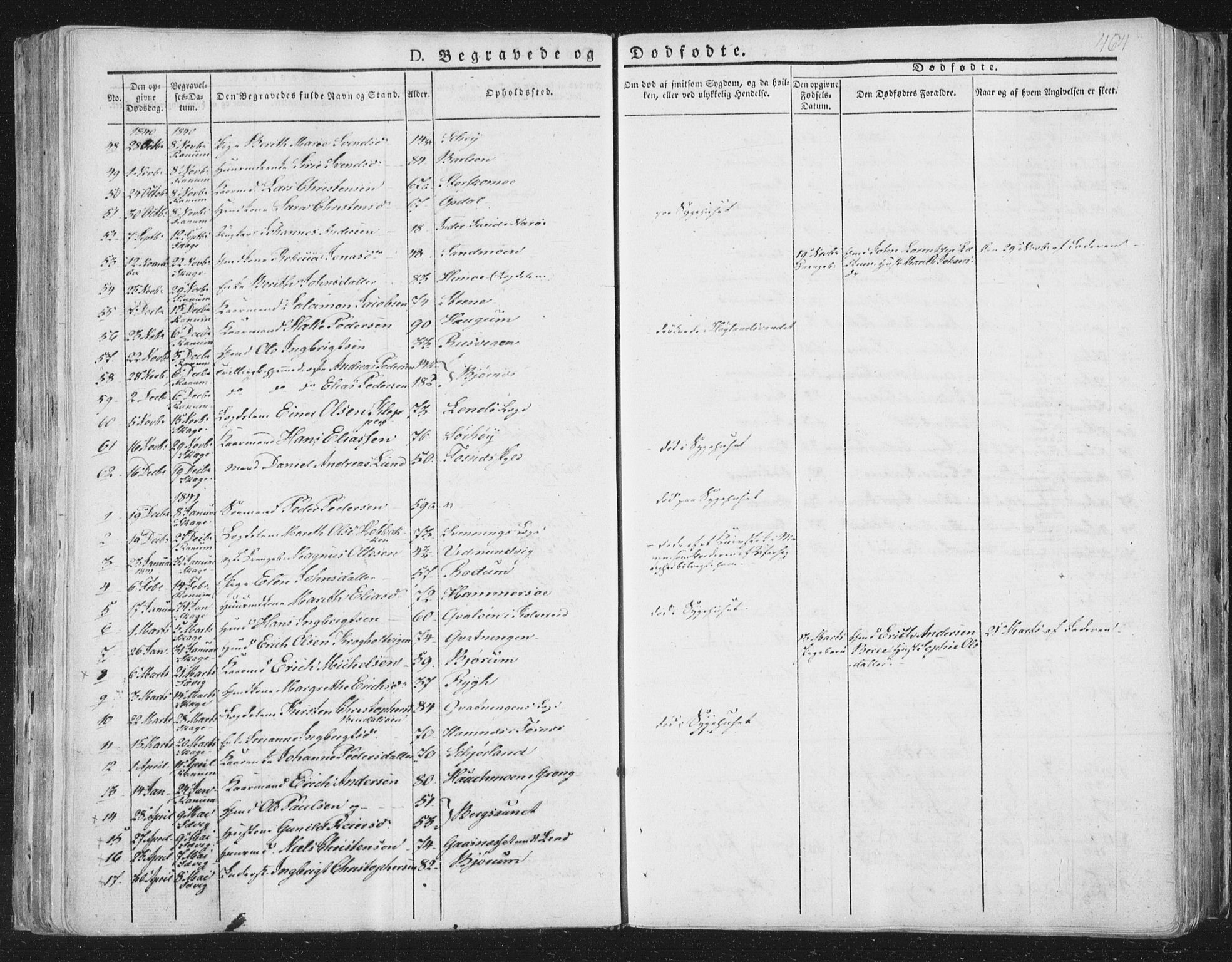 Ministerialprotokoller, klokkerbøker og fødselsregistre - Nord-Trøndelag, SAT/A-1458/764/L0552: Parish register (official) no. 764A07b, 1824-1865, p. 464