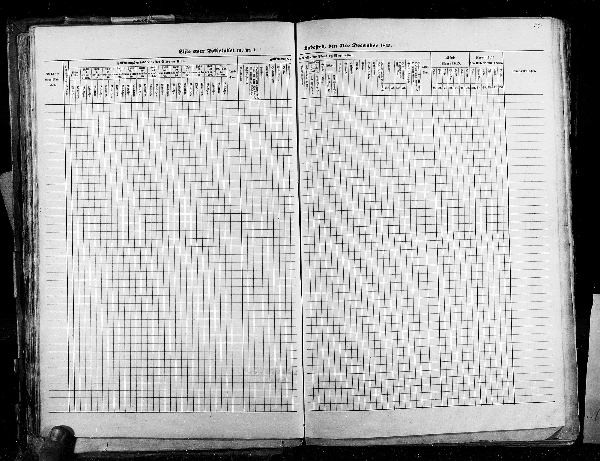 RA, Census 1845, vol. 2: Smålenenes amt og Akershus amt, 1845, p. 33