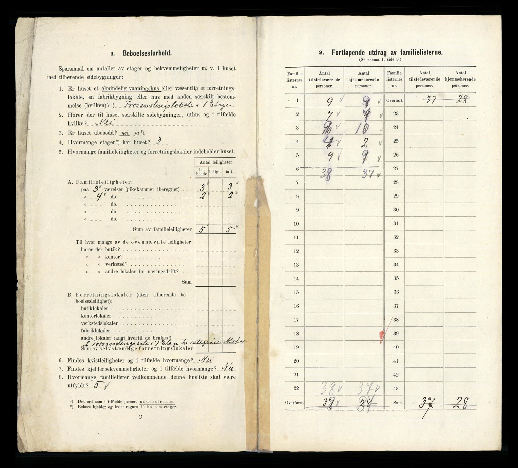 RA, 1910 census for Kristiania, 1910, p. 75172