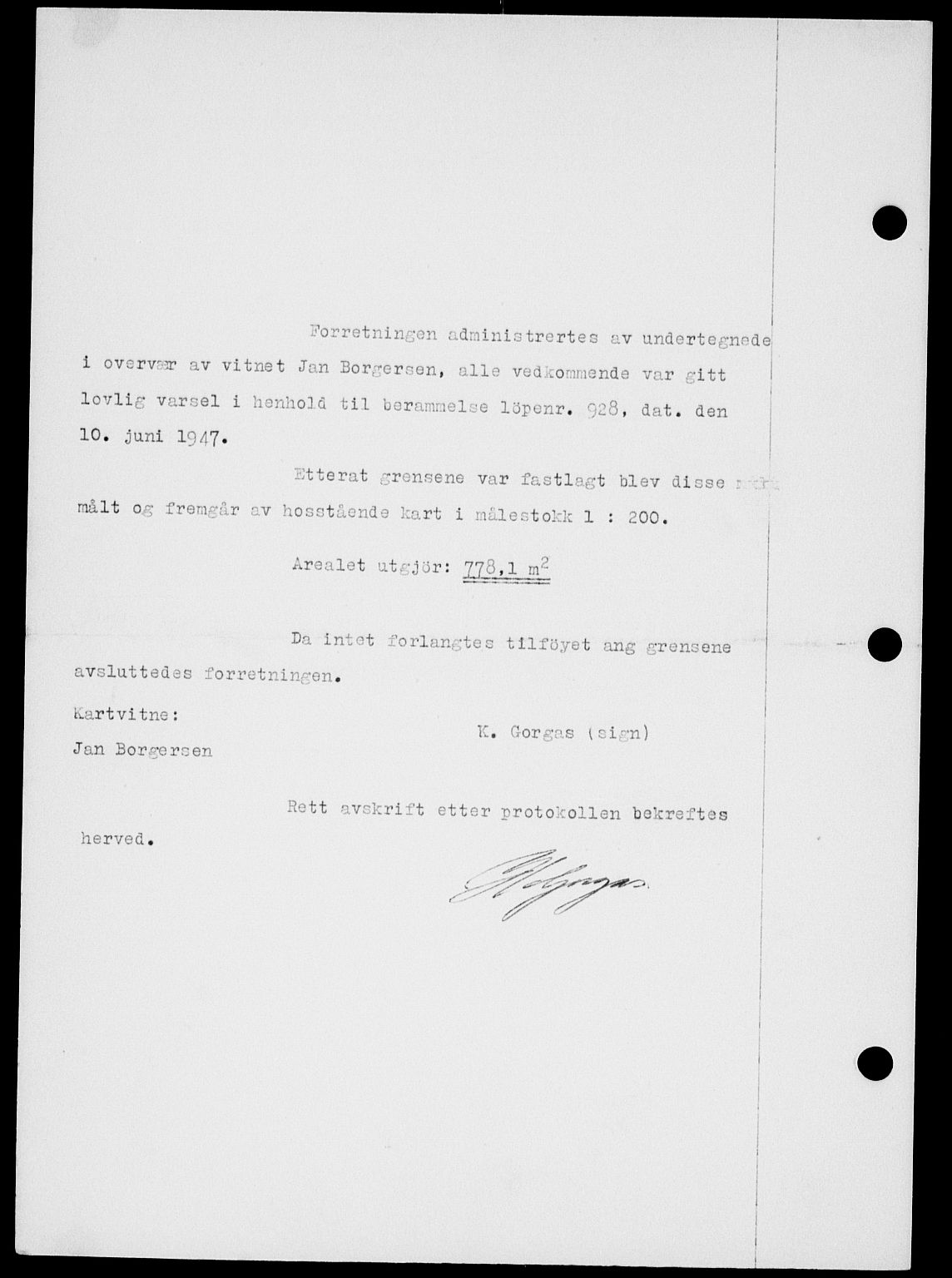 Onsøy sorenskriveri, SAO/A-10474/G/Ga/Gab/L0021: Mortgage book no. II A-21, 1947-1947, Diary no: : 2730/1947