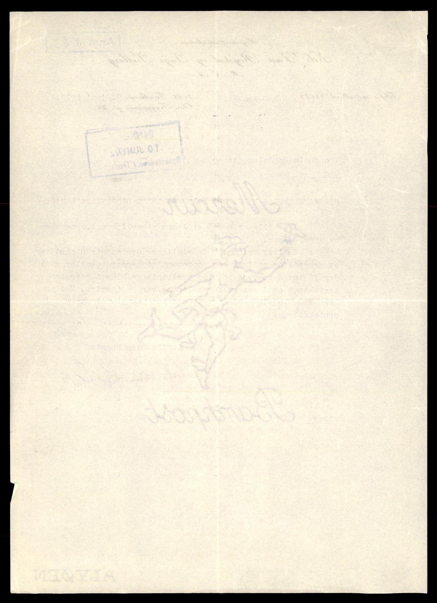 Trondheim byfogd, AV/SAT-A-0003/2/J/Jd/Jdb/L0098: Aksjeselskap, andelslag og borettslag, Nord, 1986-1987, p. 2